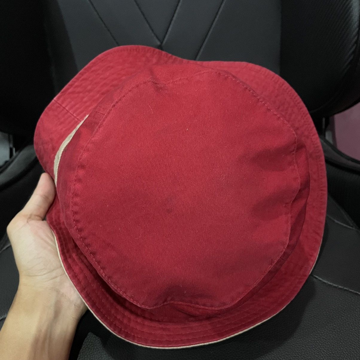 Stussy Vintage Stussy Logo Red Bucket Hat Size ONE SIZE - 7 Thumbnail