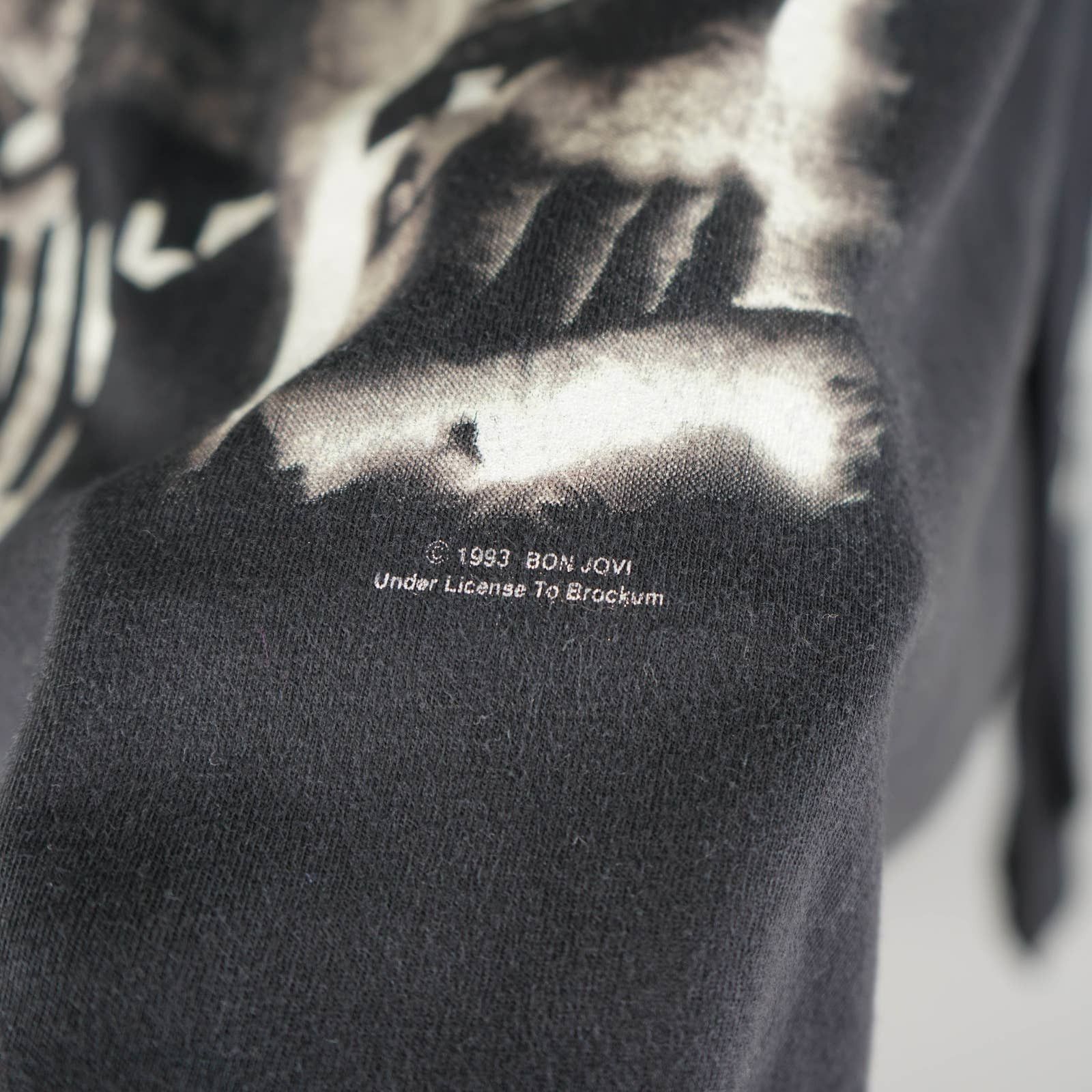 Band Tees × Vintage 1993 Bon Jovi Hoodie Size US L / EU 52-54 / 3 - 3 Thumbnail