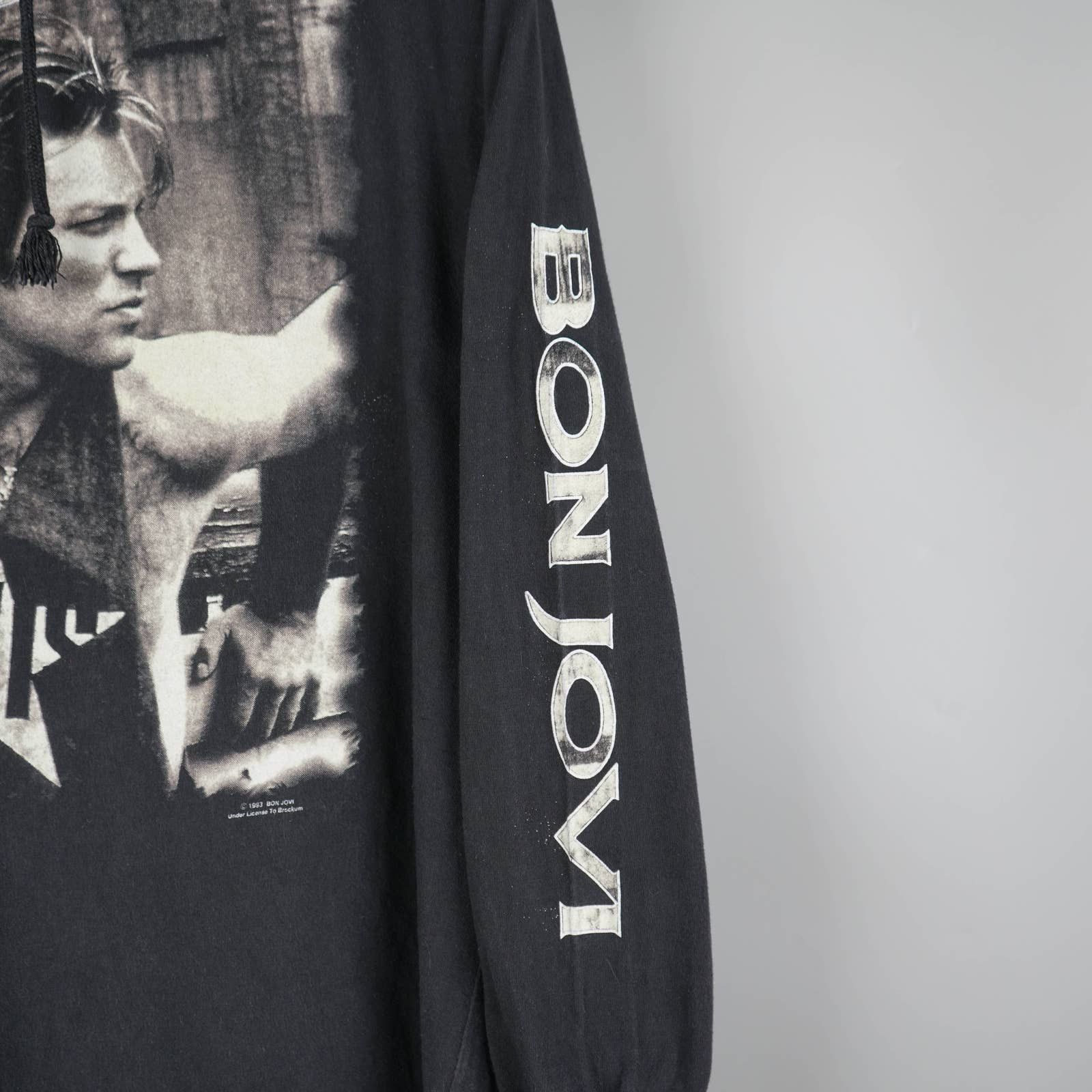 Band Tees × Vintage 1993 Bon Jovi Hoodie Size US L / EU 52-54 / 3 - 7 Thumbnail