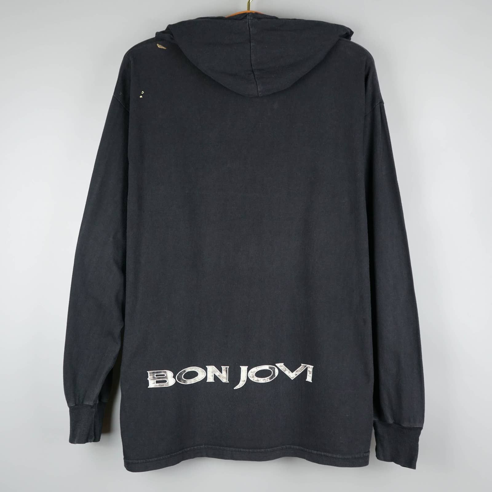 Band Tees × Vintage 1993 Bon Jovi Hoodie Size US L / EU 52-54 / 3 - 8 Thumbnail