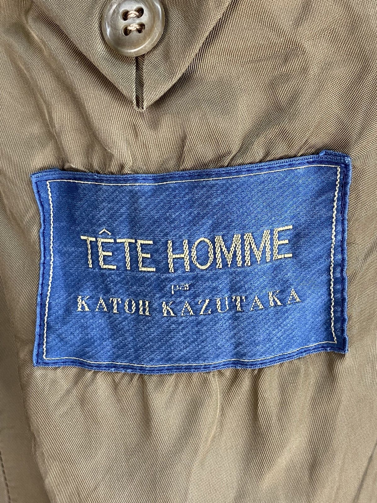 Issey Miyake Tete Homme Katoh Karatuka By Issey Miyake Double Breast Size US L / EU 52-54 / 3 - 6 Thumbnail