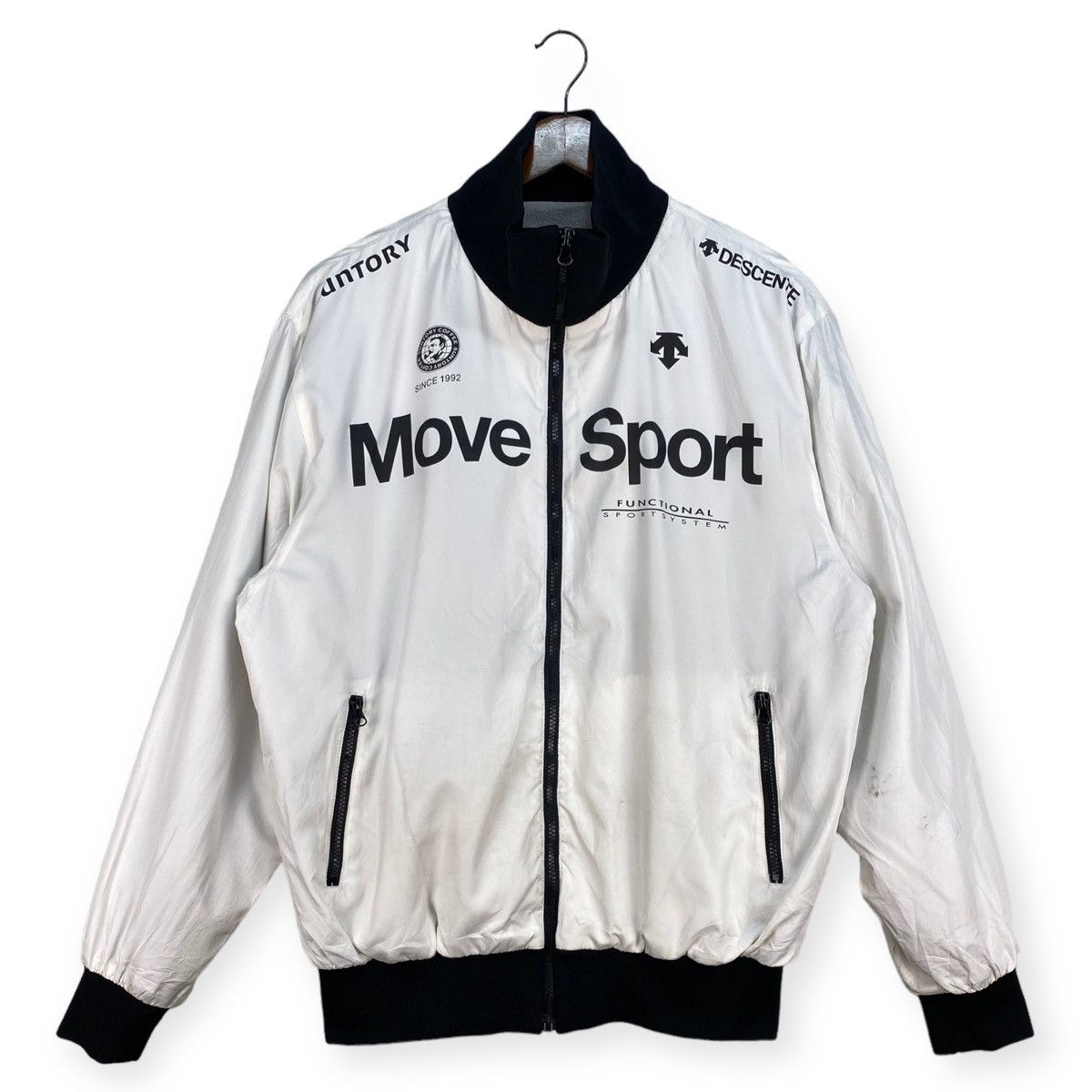 Descente Suntory Coffe X Descente Bomber Jacket Size US XL / EU 56 / 4 - 1 Thumbnail