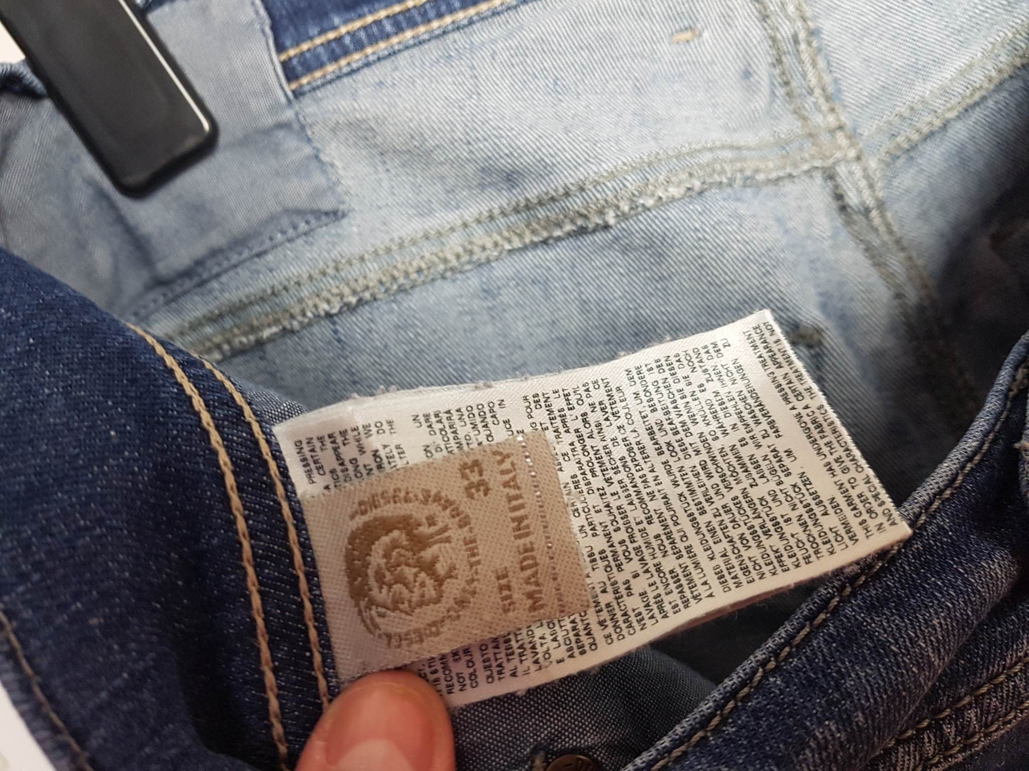 Diesel Diesel jeans tepphar W34 Size US 33 - 17 Thumbnail