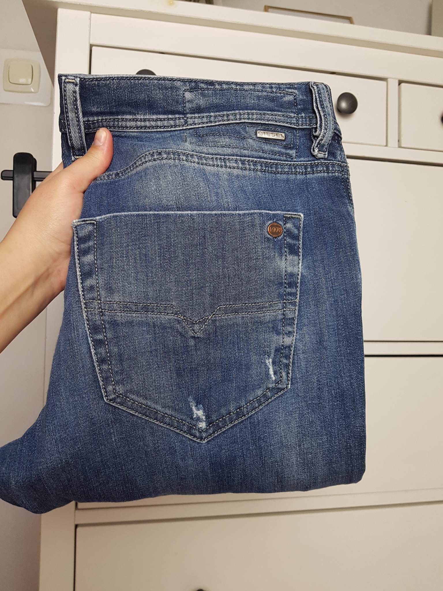 Diesel Diesel jeans tepphar W34 Size US 33 - 11 Thumbnail