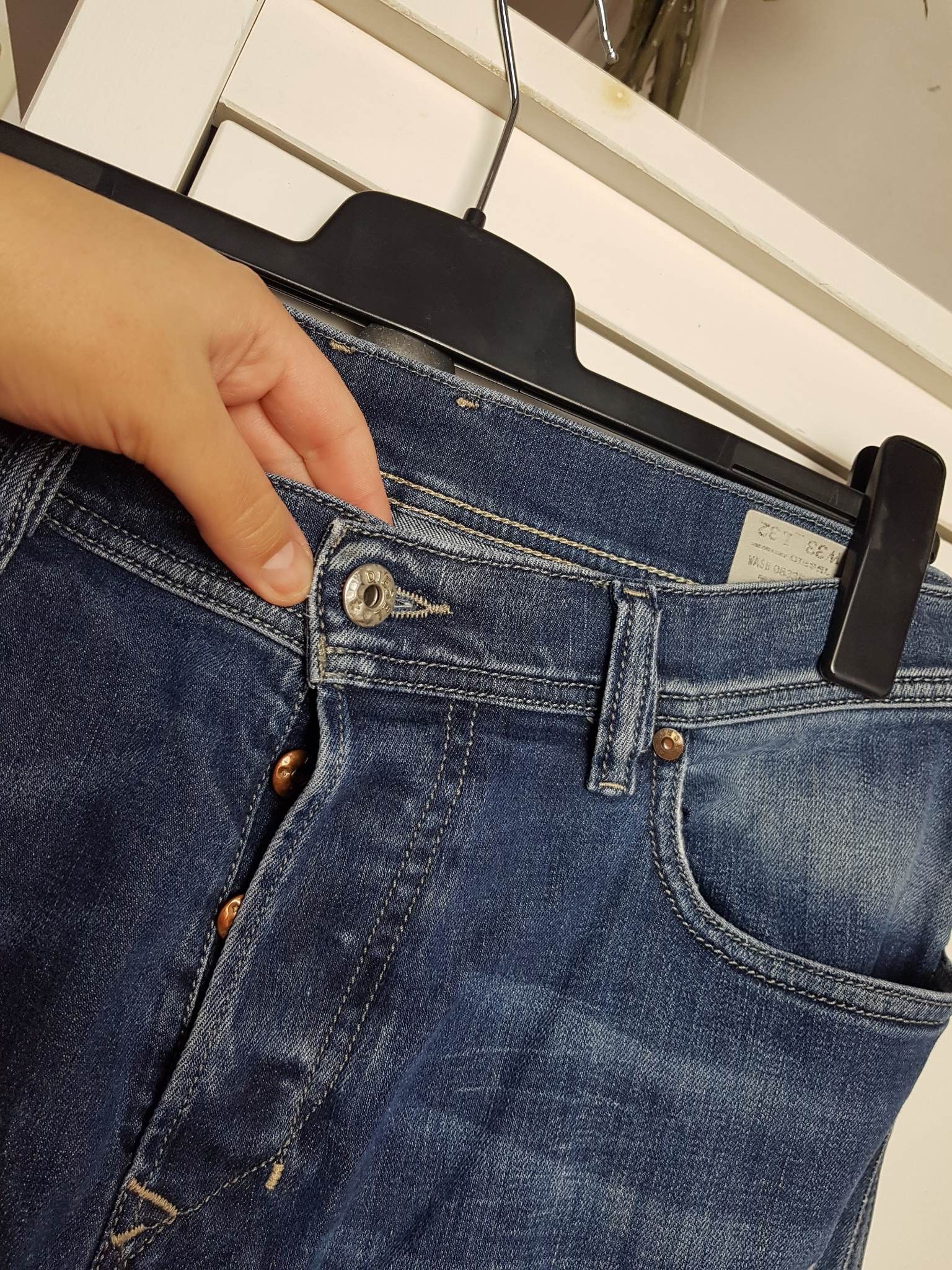 Diesel Diesel jeans tepphar W34 Size US 33 - 22 Thumbnail