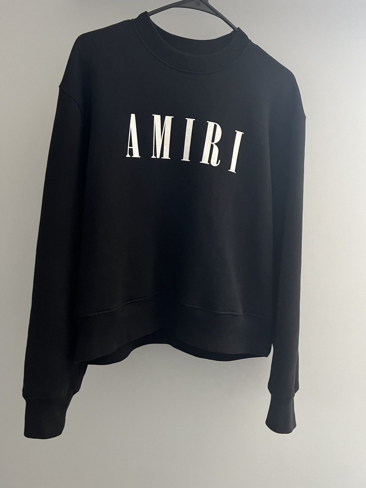 image of Black Amiri Sweatshirt, Men's (Size XS)