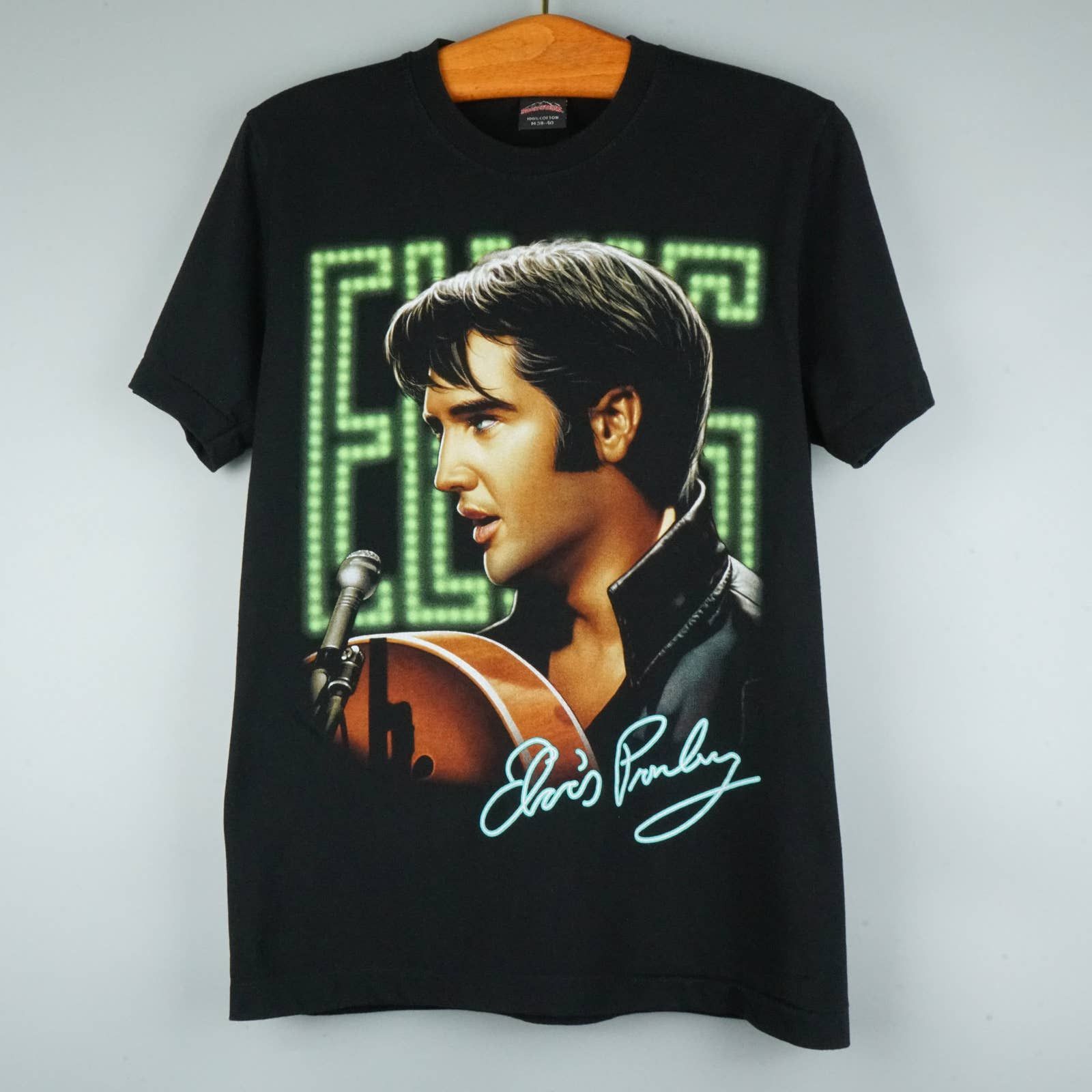 Band Tees × Vintage 1990s Elvis Presley t-shirt Size US S / EU 44-46 / 1 - 1 Thumbnail