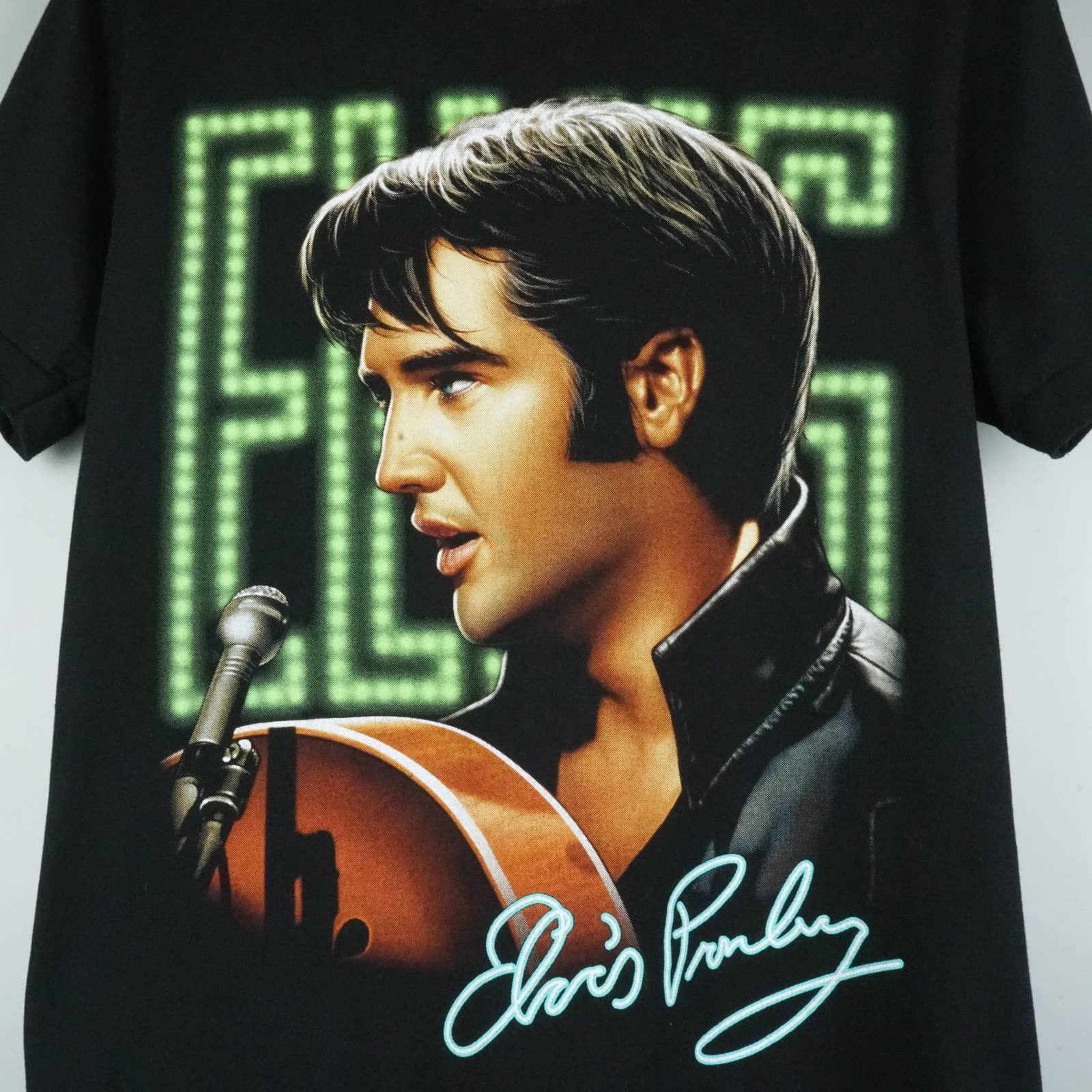 Band Tees × Vintage 1990s Elvis Presley t-shirt Size US S / EU 44-46 / 1 - 2 Thumbnail