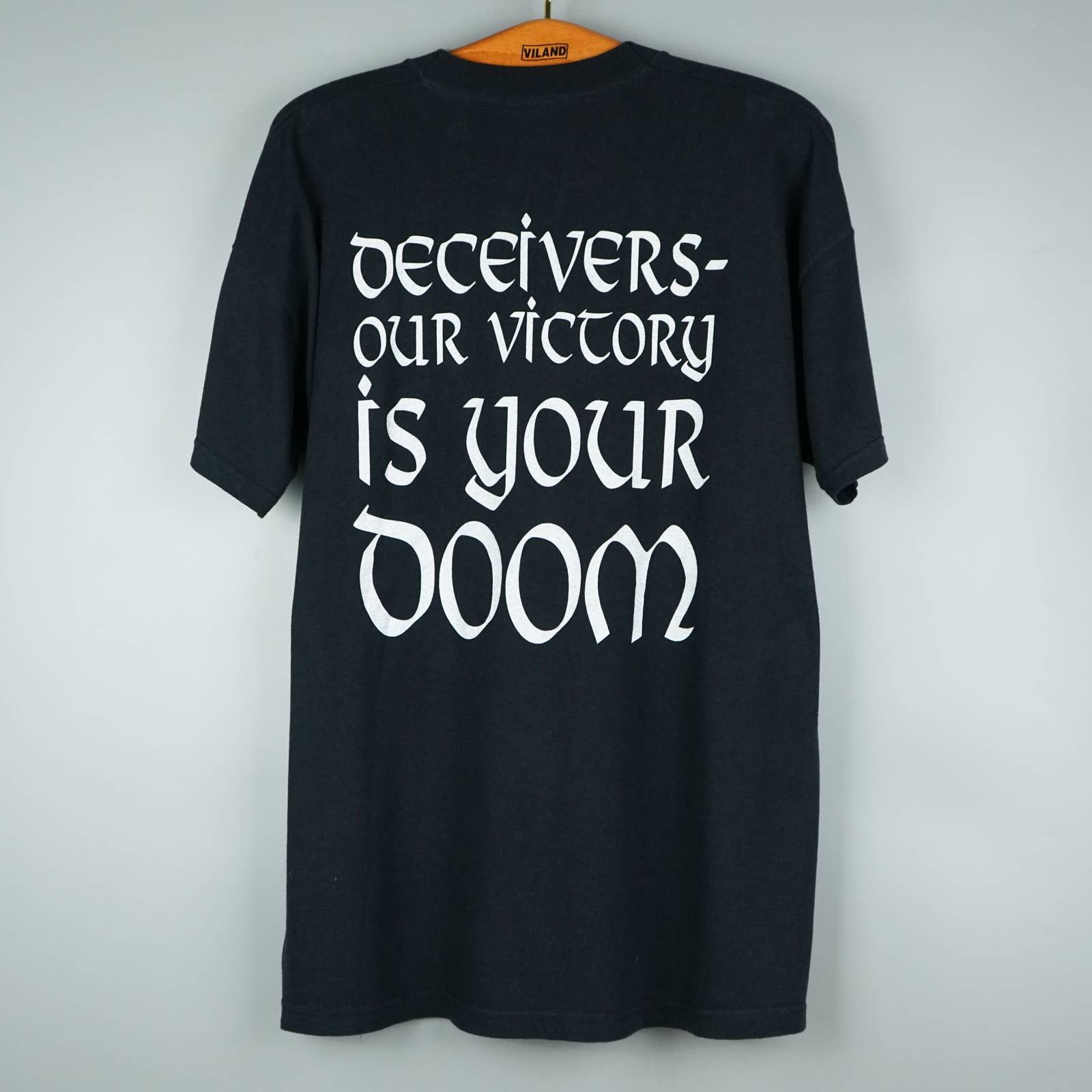 Band Tees × Vintage 2001 Wizard t-shirt Head of the Deceiver Size US XL / EU 56 / 4 - 6 Thumbnail