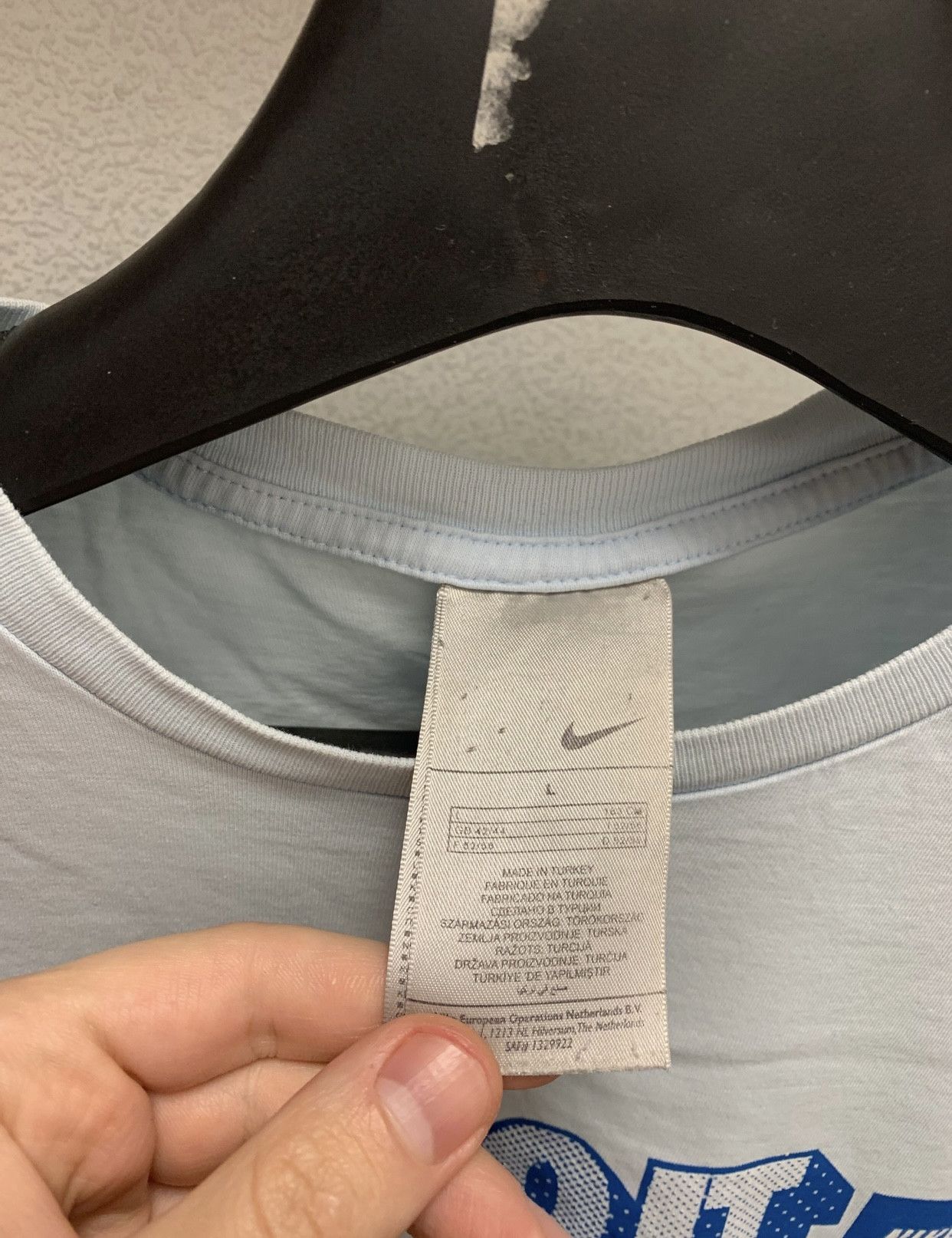 Nike Nike vintage t-shirt L size just do it big logo Size US L / EU 52-54 / 3 - 3 Thumbnail