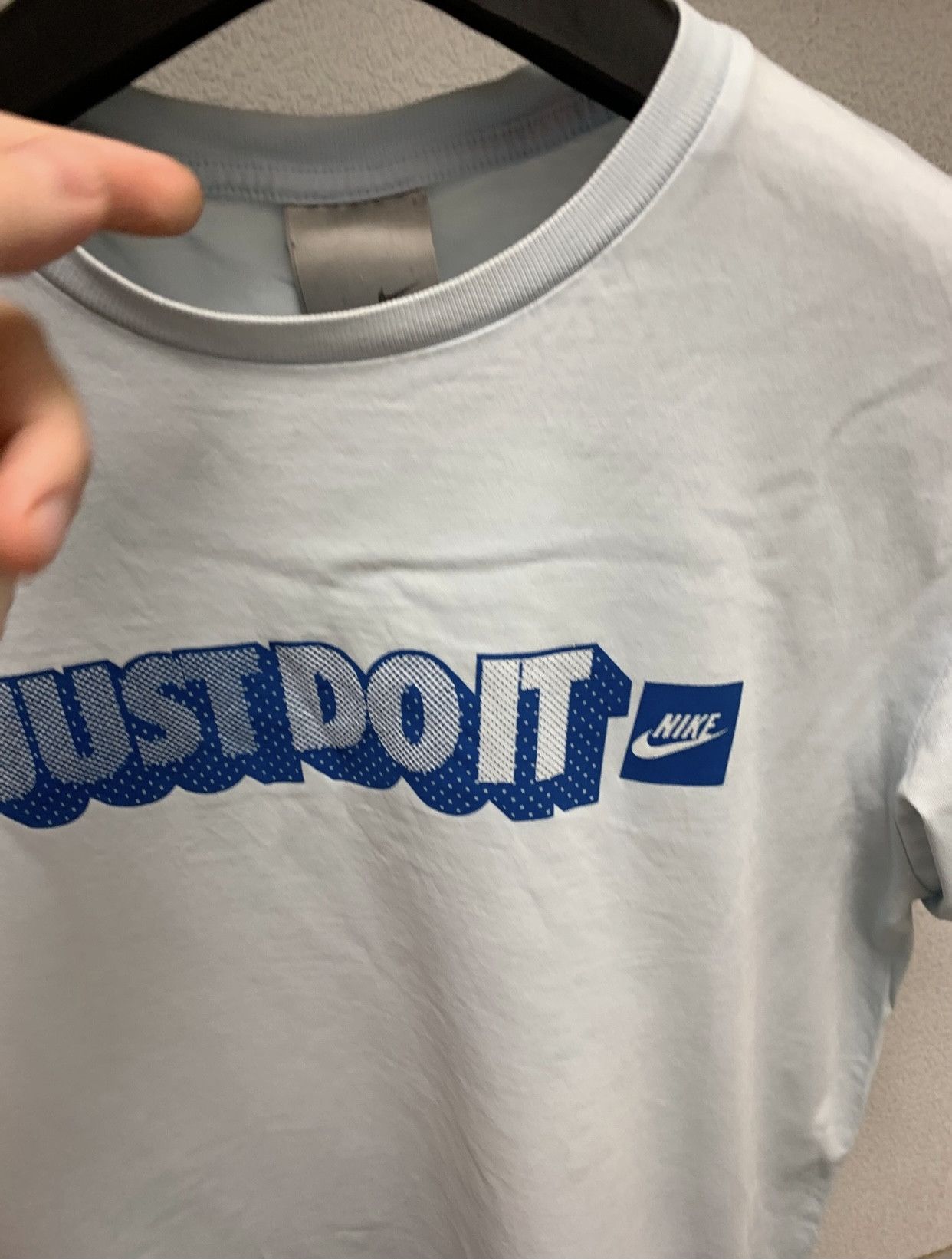 Nike Nike vintage t-shirt L size just do it big logo Size US L / EU 52-54 / 3 - 5 Thumbnail