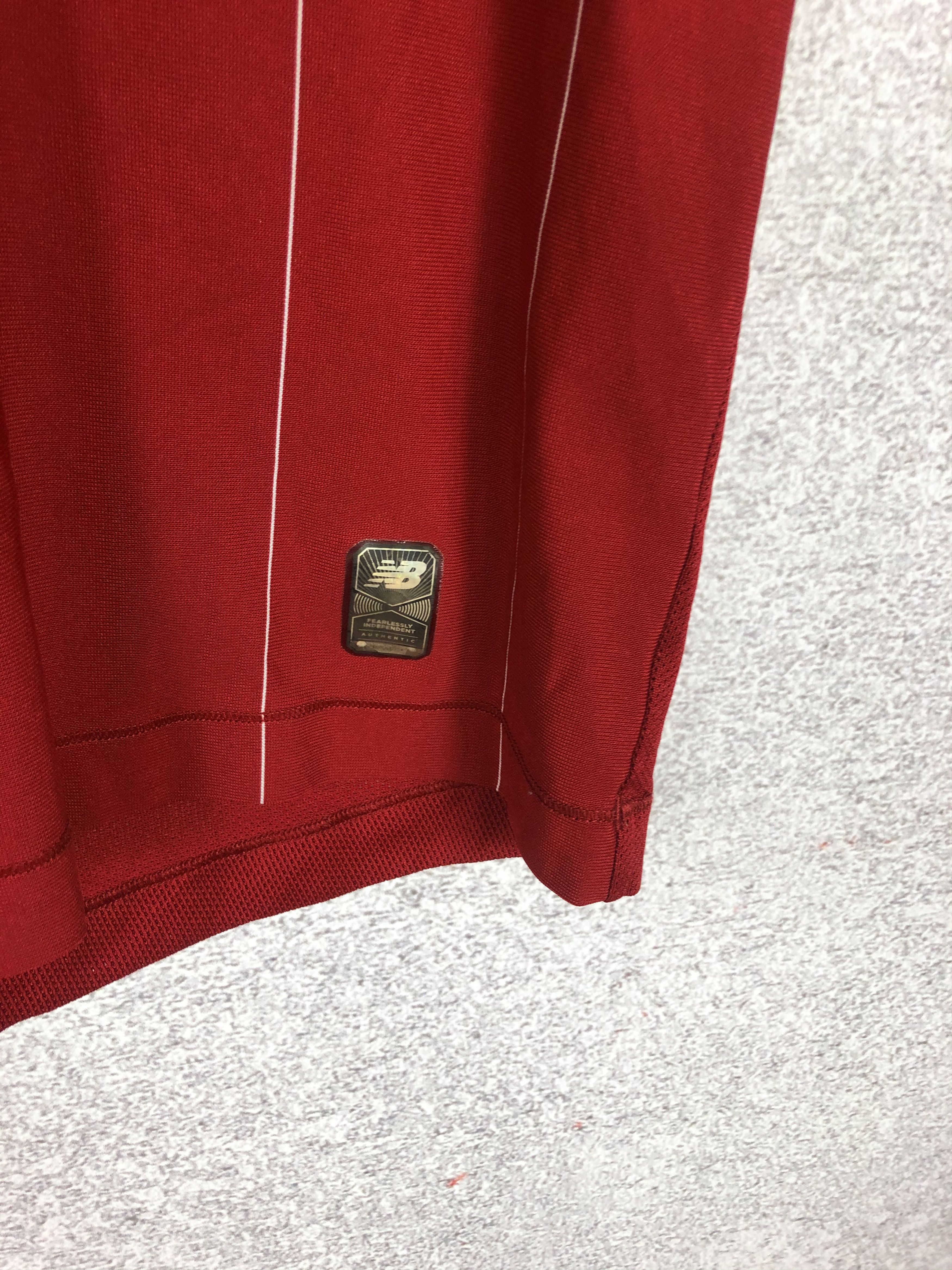 New Balance Liverpool 2019 2020 New Balance Home Soccer Jersey Football Size US S / EU 44-46 / 1 - 5 Thumbnail