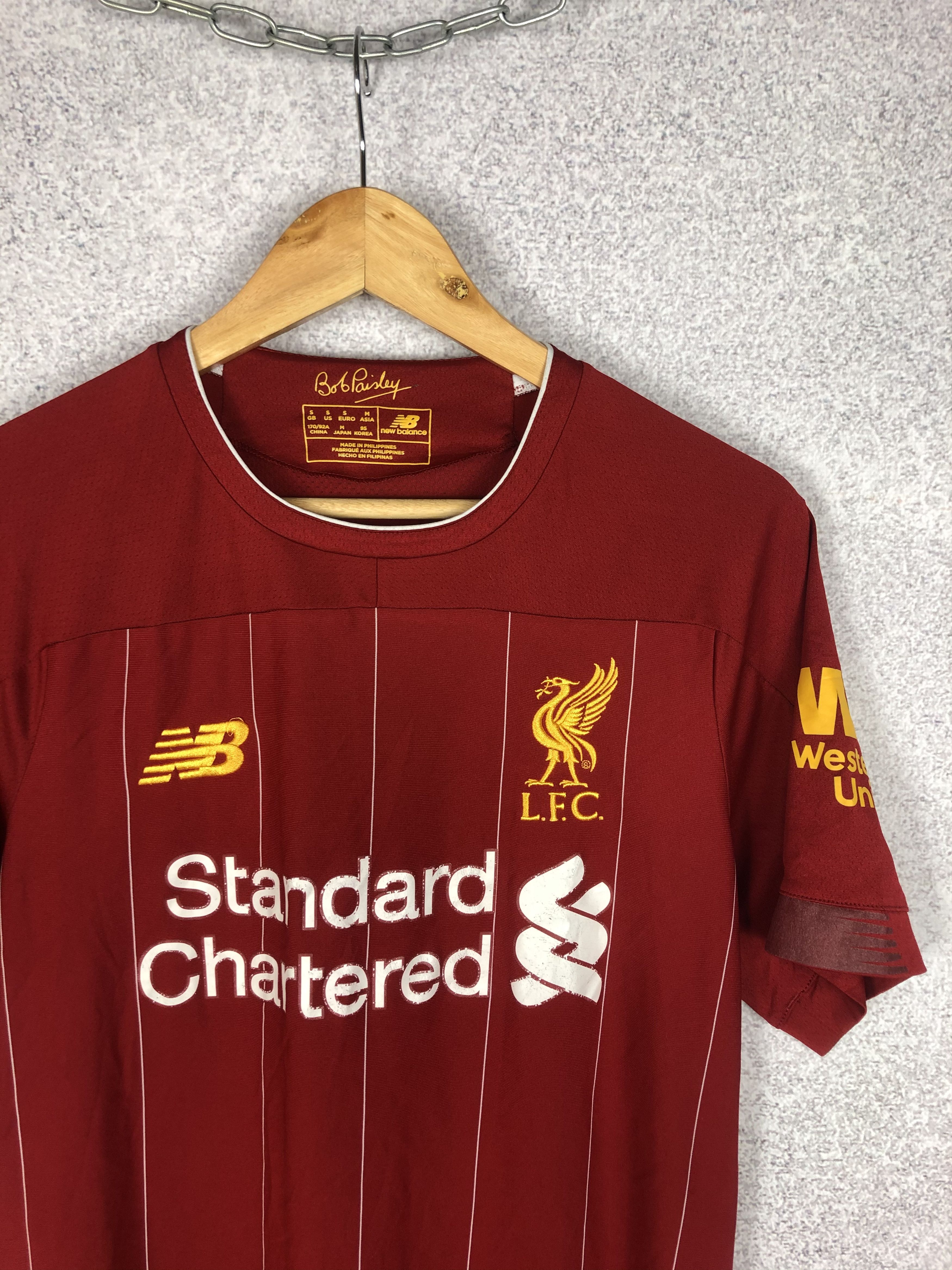 New Balance Liverpool 2019 2020 New Balance Home Soccer Jersey Football Size US S / EU 44-46 / 1 - 7 Thumbnail