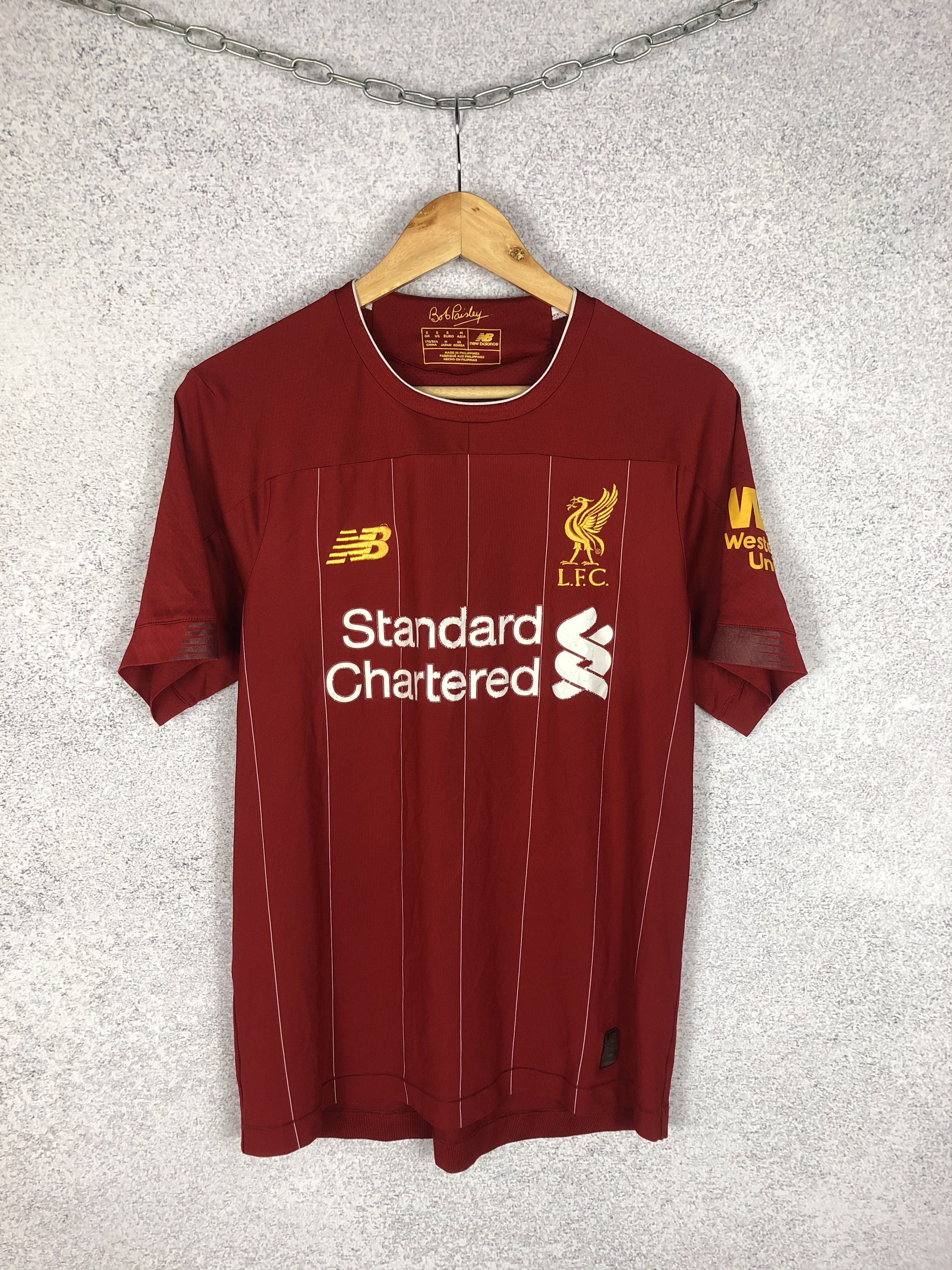 New Balance Liverpool 2019 2020 New Balance Home Soccer Jersey Football Size US S / EU 44-46 / 1 - 1 Thumbnail