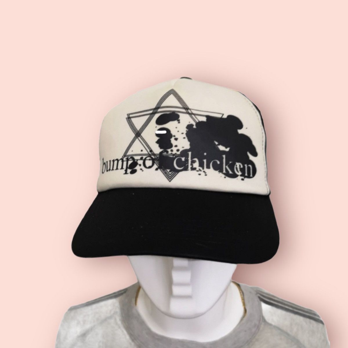 Anime × Band Tees × Japanese Brand BUMP OF CHICKEN TRUCKER SNAPBACK (BAND MERC) Size ONE SIZE - 12 Thumbnail