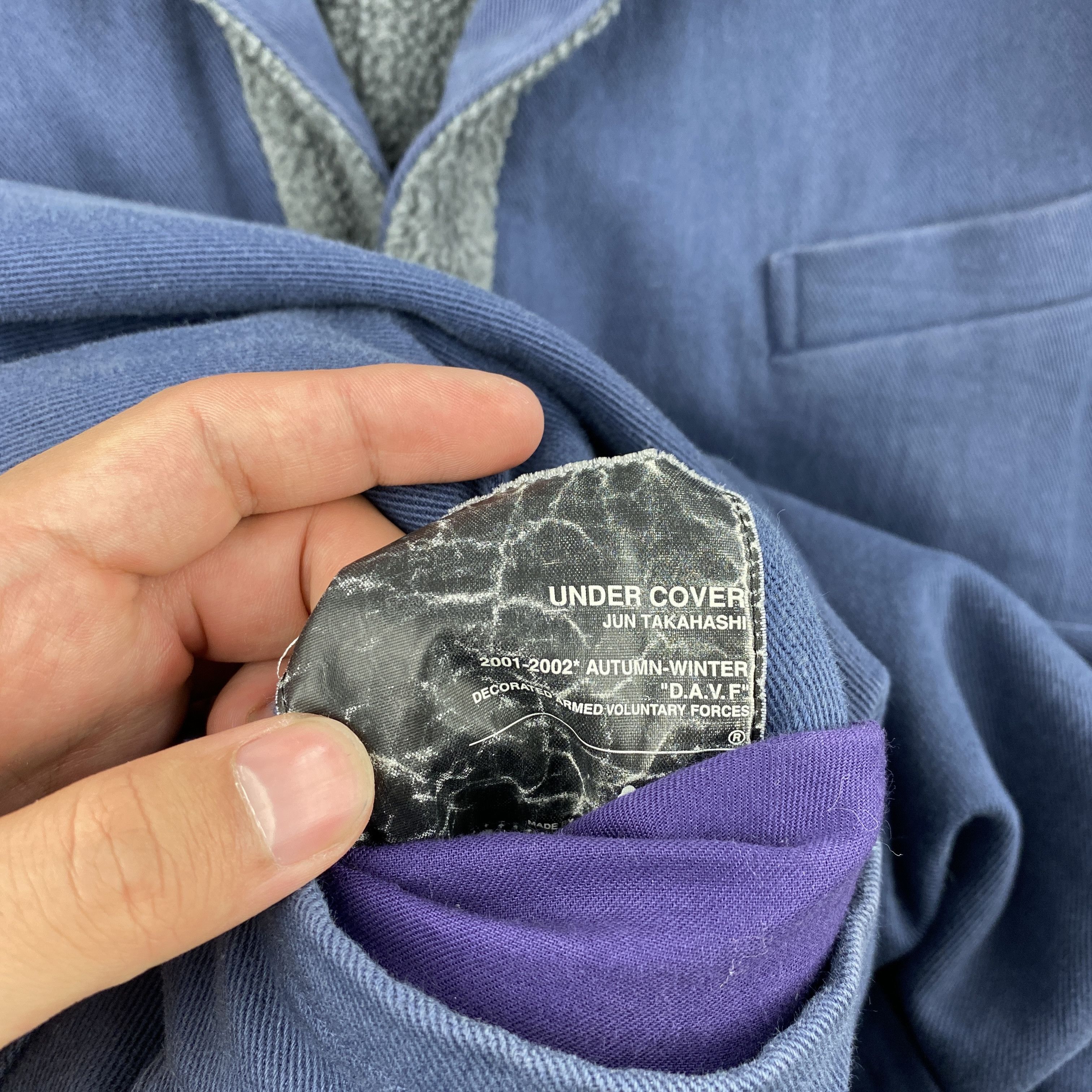 Undercover Undercover AW01 Reversible Jacket Size US L / EU 52-54 / 3 - 6 Thumbnail