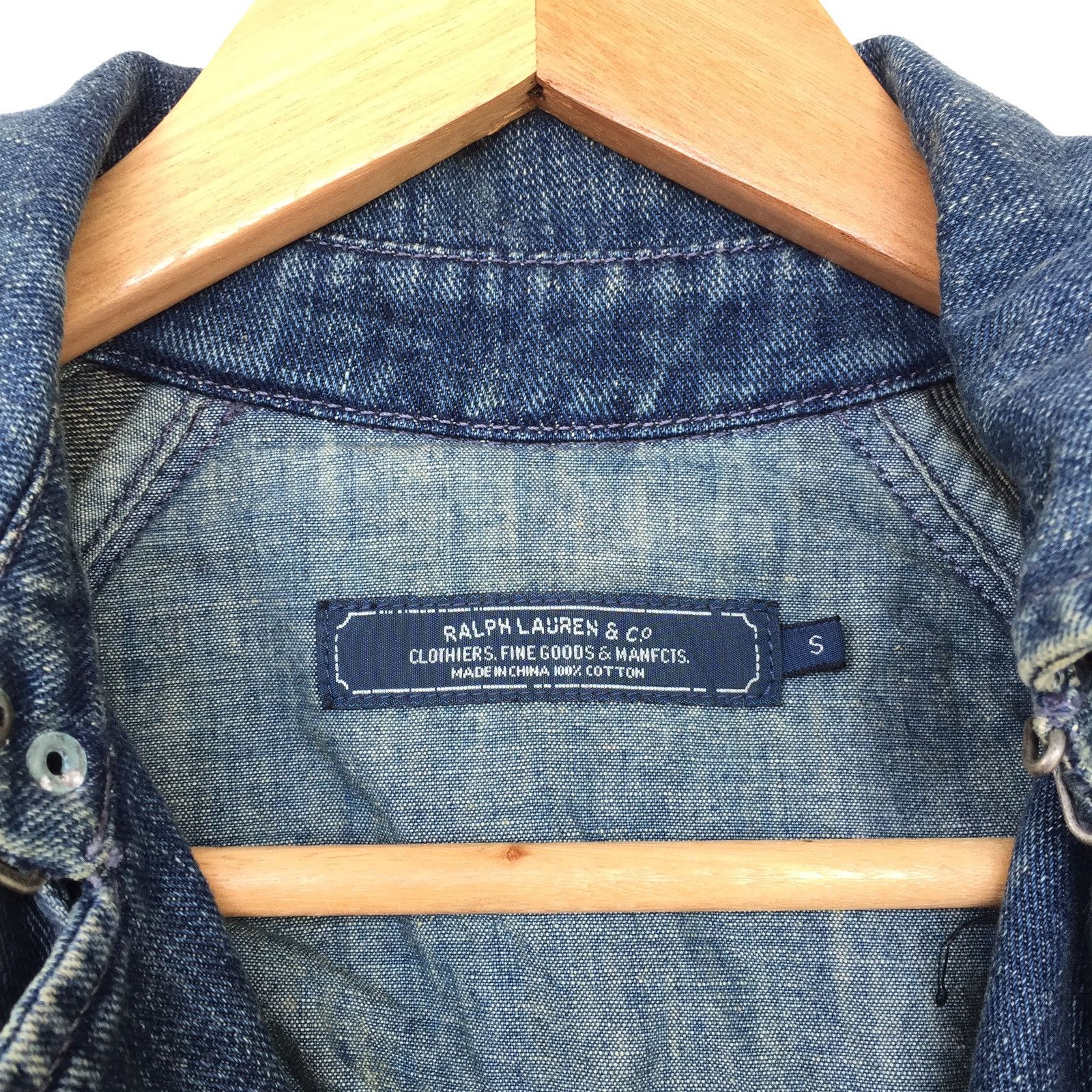 Ralph Lauren Ralph Lauren Denim Long Jacket Size US S / EU 44-46 / 1 - 5 Thumbnail
