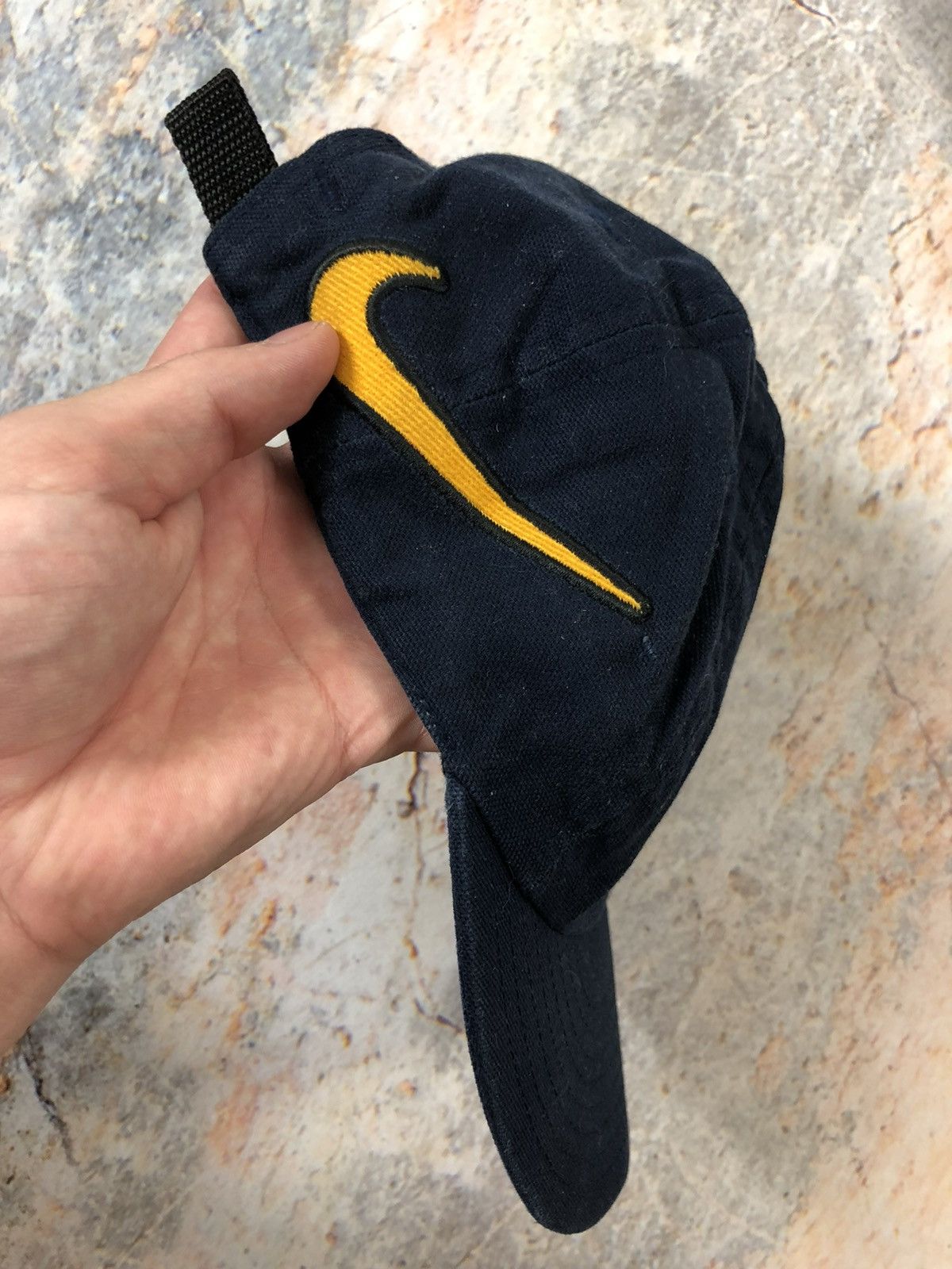 Nike × Vintage Nike vintage blue two logo hat cap Size ONE SIZE - 1 Thumbnail