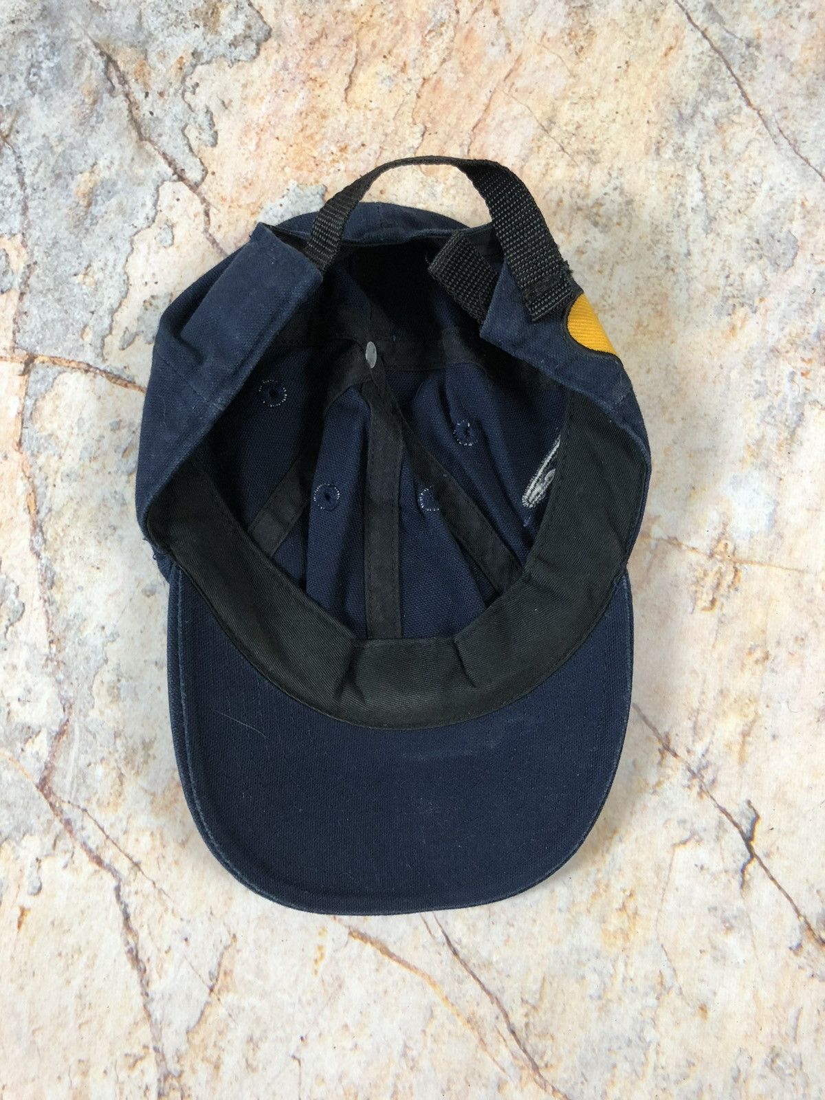 Nike × Vintage Nike vintage blue two logo hat cap Size ONE SIZE - 5 Thumbnail