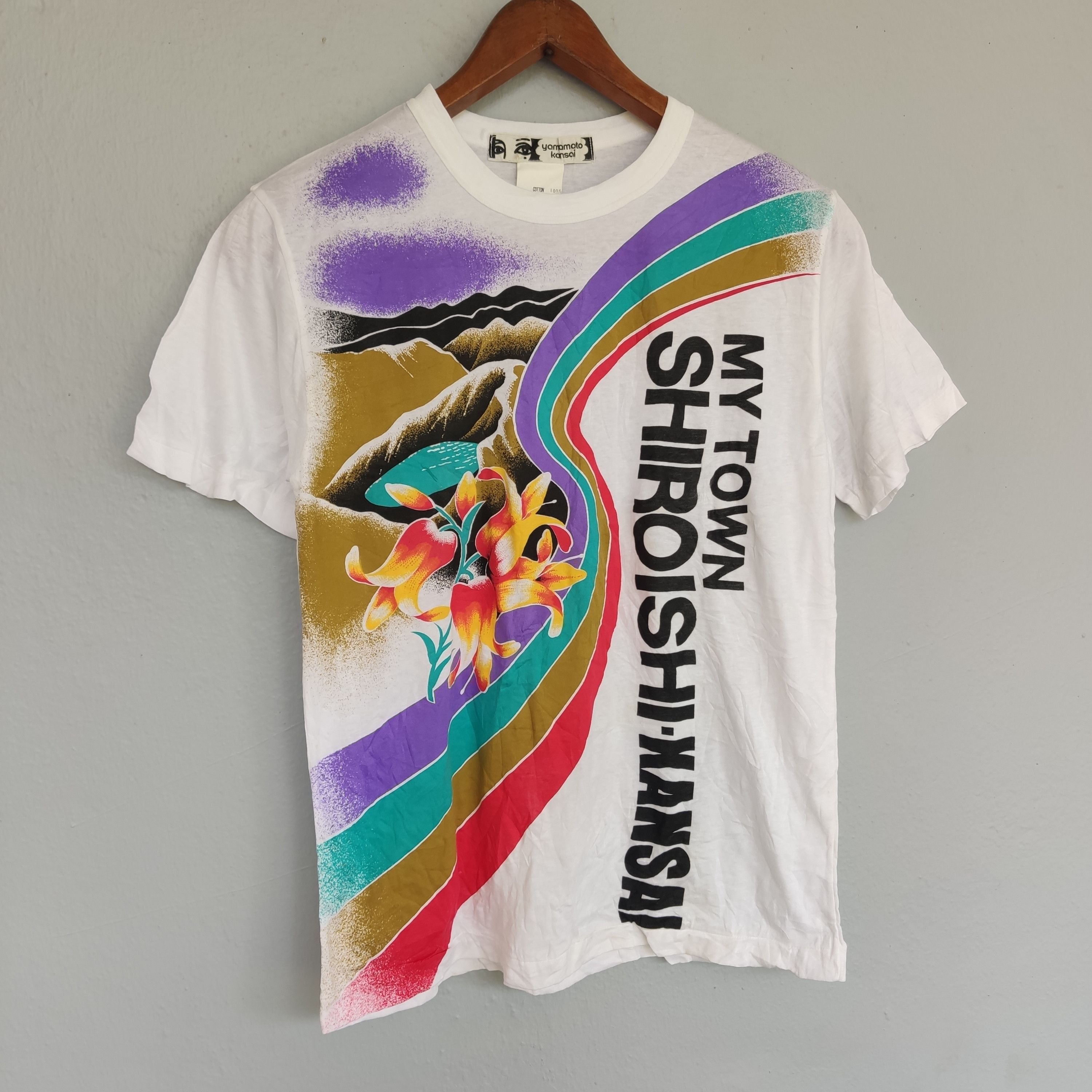 Japanese Brand × Kansai Yamamoto MY TOWN SHIROISHI-KANSAI BY YAMAMOTO KANSAI Size US S / EU 44-46 / 1 - 1 Thumbnail