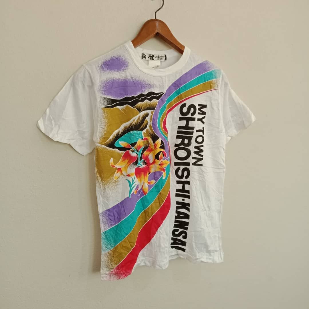 Designer × Kansai Yamamoto YAMAMOTO KANSAI SUPER RARE DESIGN T SHIRT MADE IN JAPAN Size US S / EU 44-46 / 1 - 4 Thumbnail