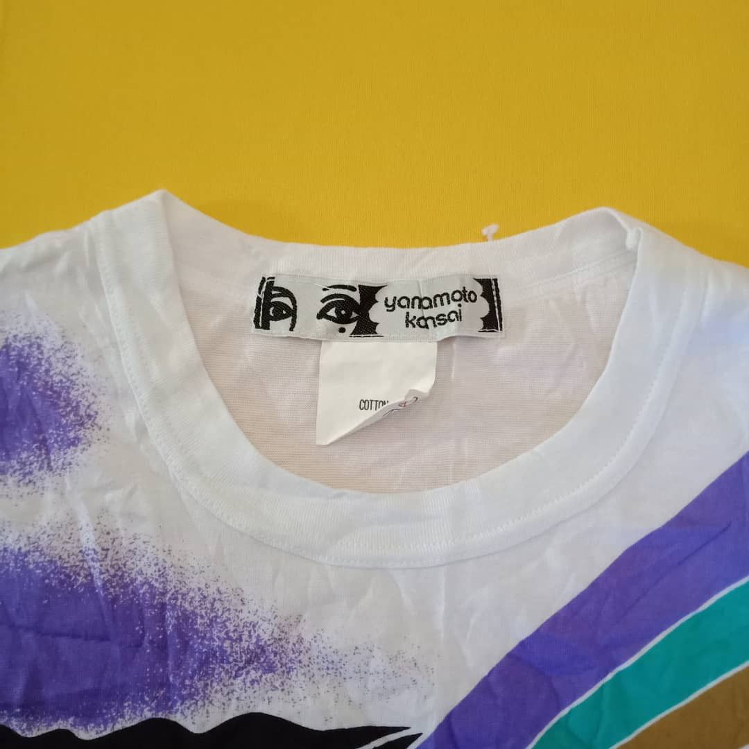 Designer × Kansai Yamamoto YAMAMOTO KANSAI SUPER RARE DESIGN T SHIRT MADE IN JAPAN Size US S / EU 44-46 / 1 - 6 Thumbnail