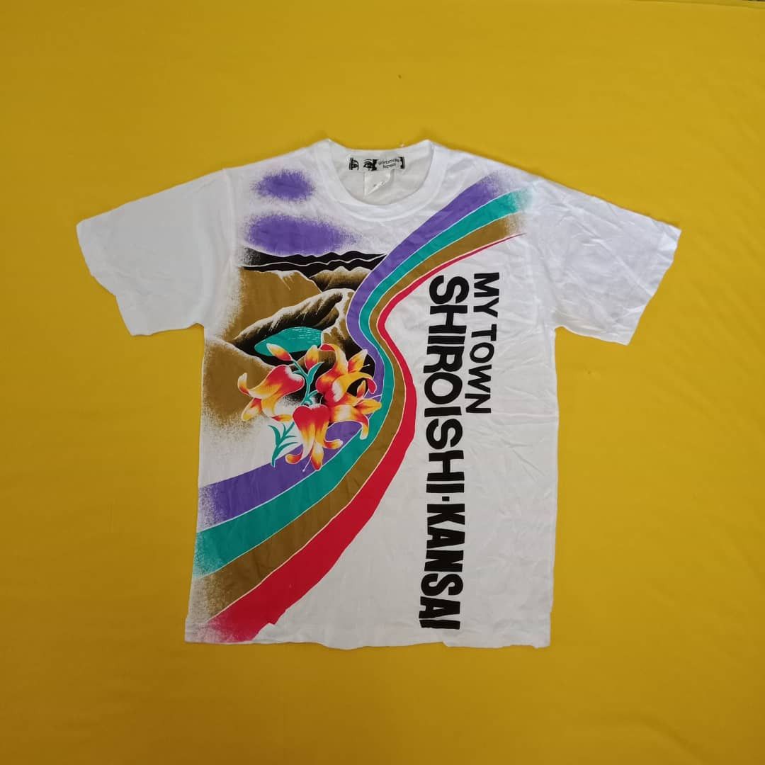 Designer × Kansai Yamamoto YAMAMOTO KANSAI SUPER RARE DESIGN T SHIRT MADE IN JAPAN Size US S / EU 44-46 / 1 - 2 Thumbnail