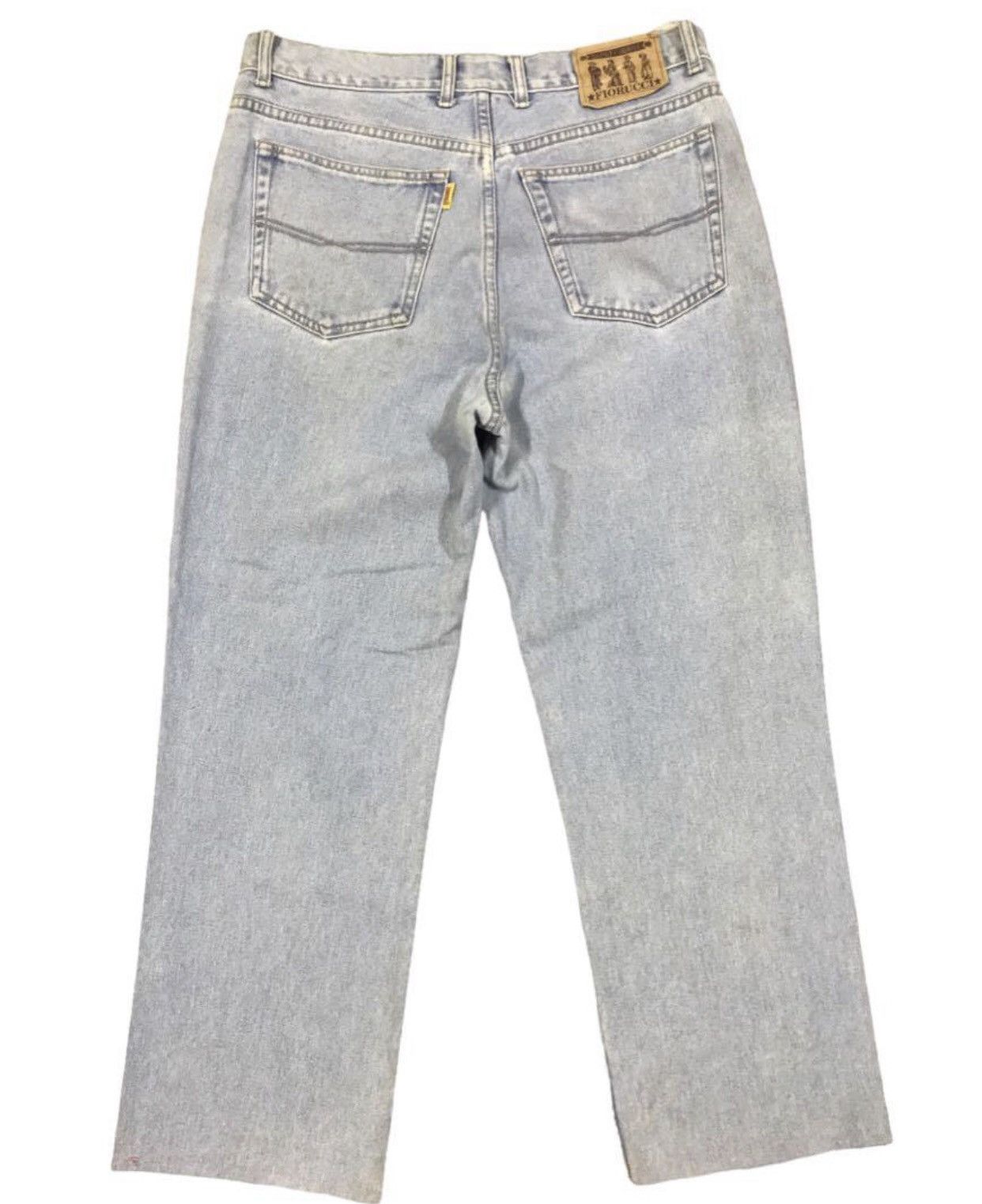 Fiorucci × Japanese Brand × Vintage Vintage Fiorucci Milano Made in Italy Regular Straight Jeans Size US 34 / EU 50 - 6 Thumbnail