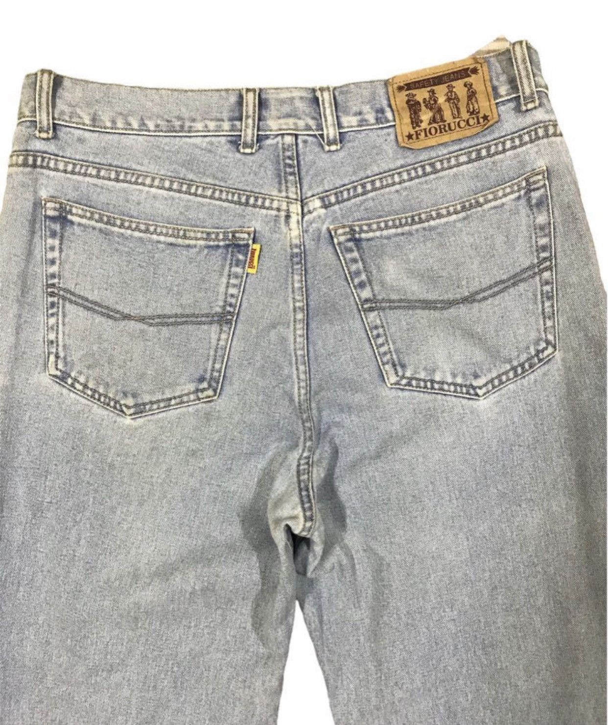 Fiorucci × Japanese Brand × Vintage Vintage Fiorucci Milano Made in Italy Regular Straight Jeans Size US 34 / EU 50 - 5 Thumbnail