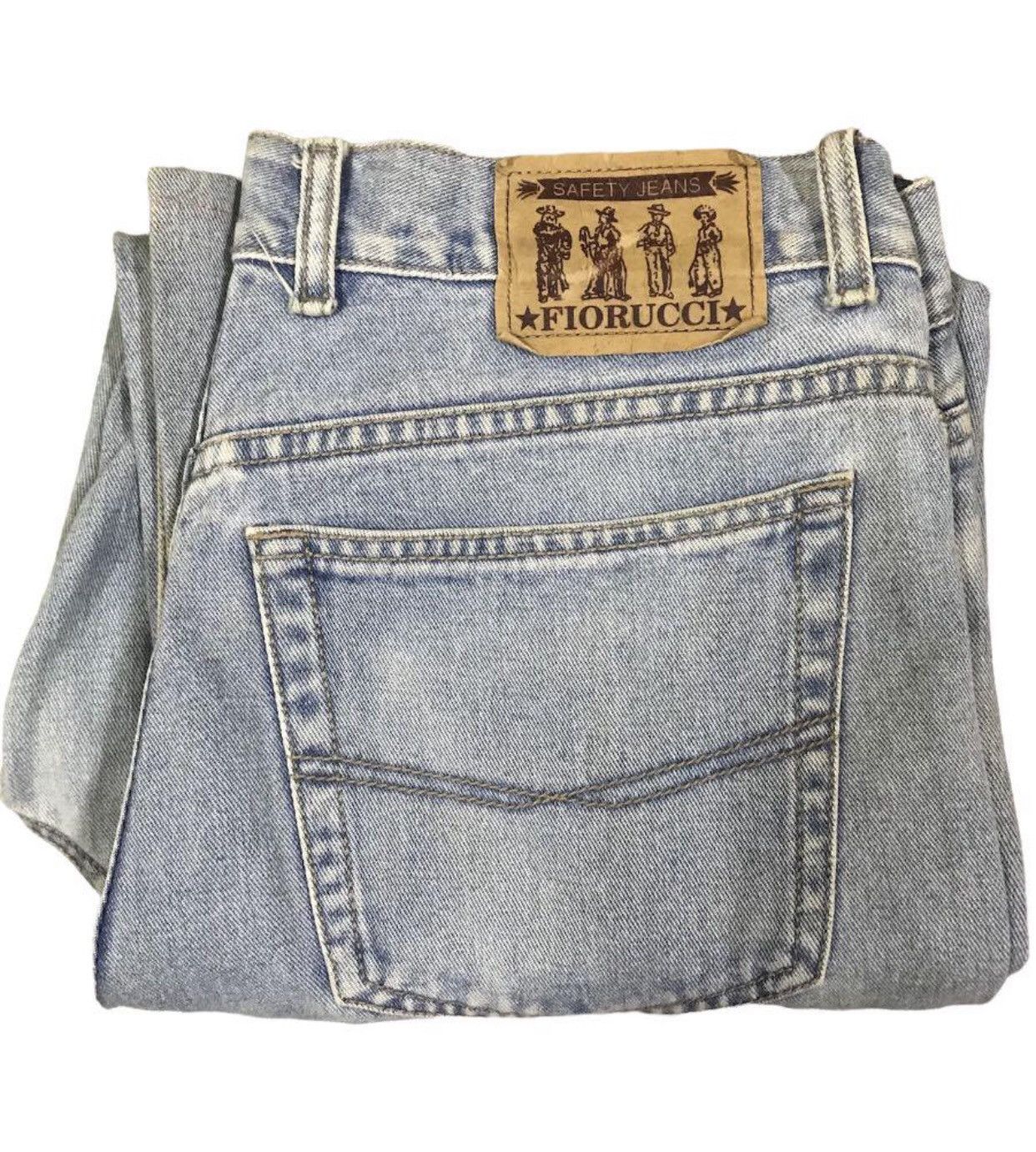 Fiorucci × Japanese Brand × Vintage Vintage Fiorucci Milano Made in Italy Regular Straight Jeans Size US 34 / EU 50 - 7 Thumbnail