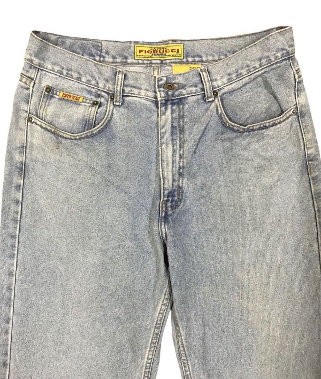 Fiorucci × Japanese Brand × Vintage Vintage Fiorucci Milano Made in Italy Regular Straight Jeans Size US 34 / EU 50 - 2 Thumbnail