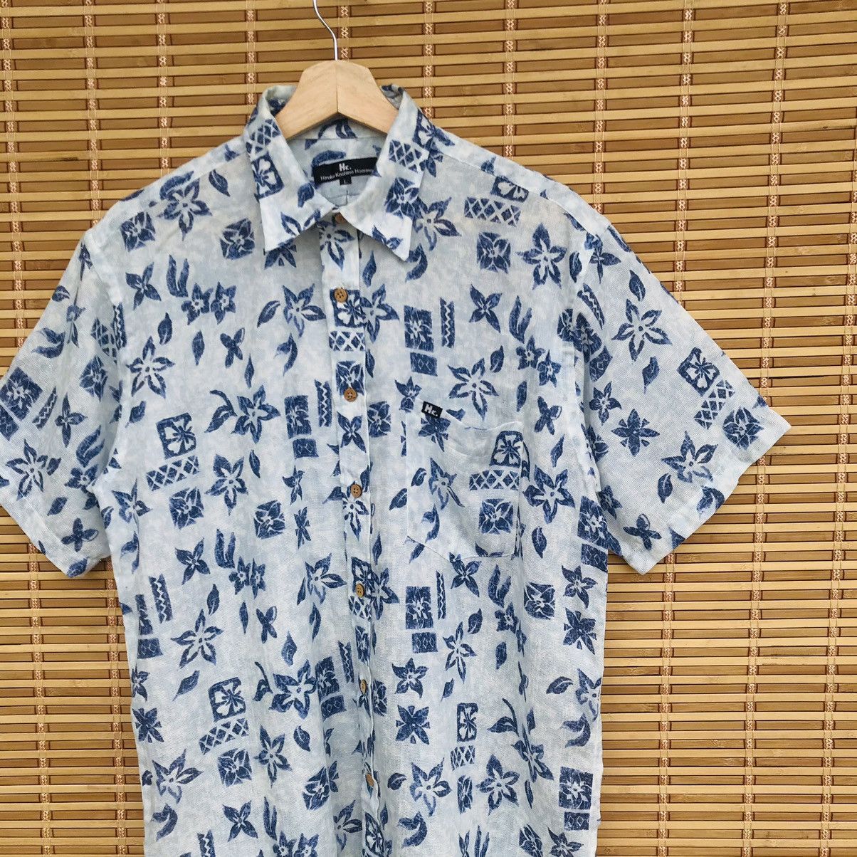 Hiroko Koshino Homme PAPERTHIN Designer Hiroko Koshino Homme hawaii floral netted Size US L / EU 52-54 / 3 - 6 Thumbnail