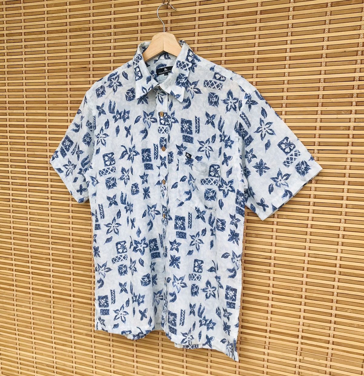 Hiroko Koshino Homme PAPERTHIN Designer Hiroko Koshino Homme hawaii floral netted Size US L / EU 52-54 / 3 - 4 Thumbnail