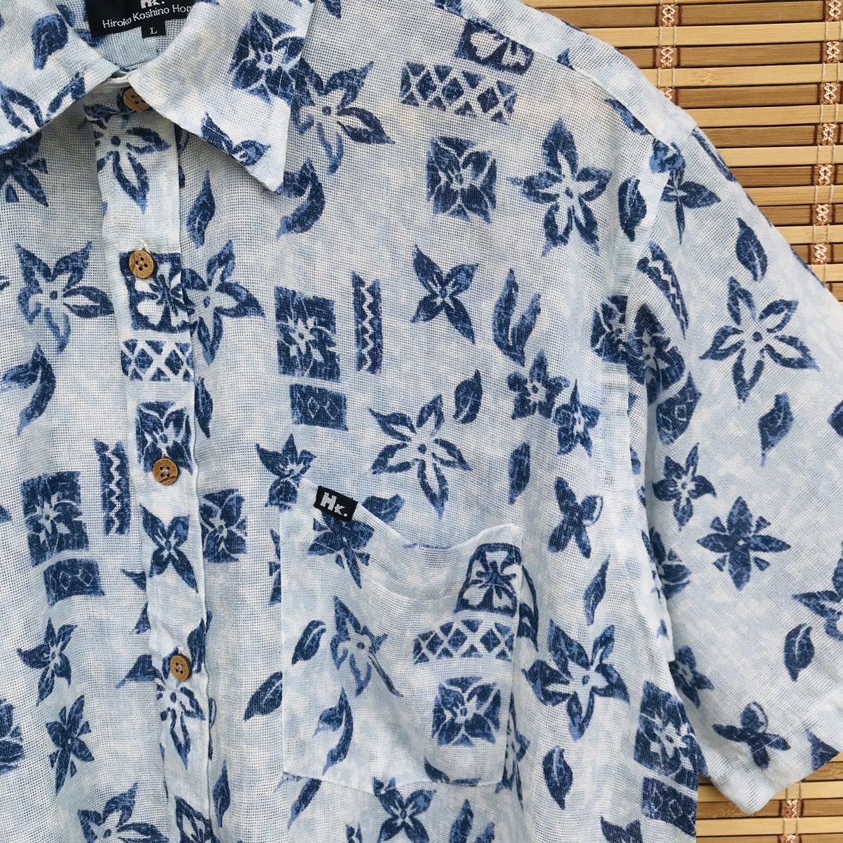 Hiroko Koshino Homme PAPERTHIN Designer Hiroko Koshino Homme hawaii floral netted Size US L / EU 52-54 / 3 - 7 Thumbnail