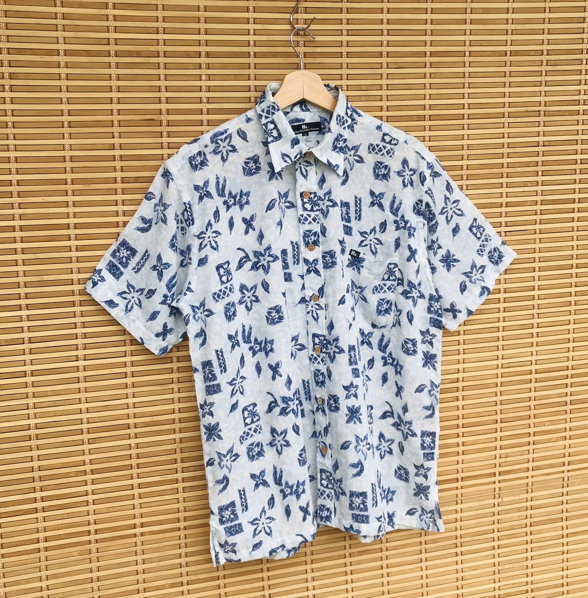 Hiroko Koshino Homme PAPERTHIN Designer Hiroko Koshino Homme hawaii floral netted Size US L / EU 52-54 / 3 - 5 Thumbnail