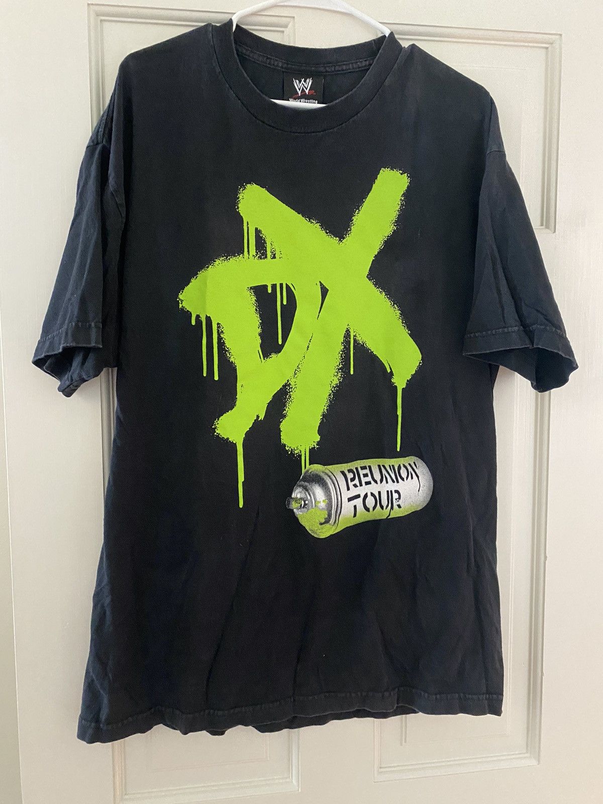 T-shirt Vintage WWE D-Generation X – Réunion 2007 – Taille L – Rare