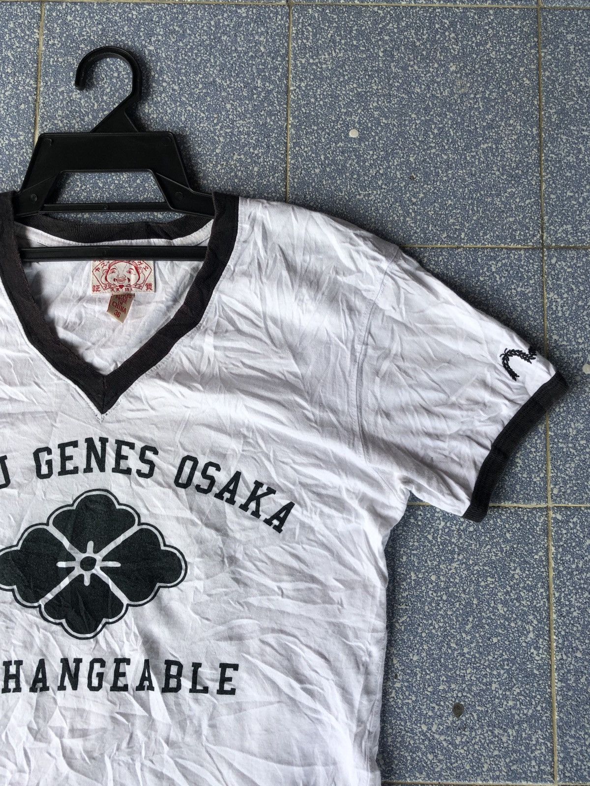 Evisu × Japanese Brand Ringer EVISU GENES OSAKA white tshirt Size US S / EU 44-46 / 1 - 3 Thumbnail