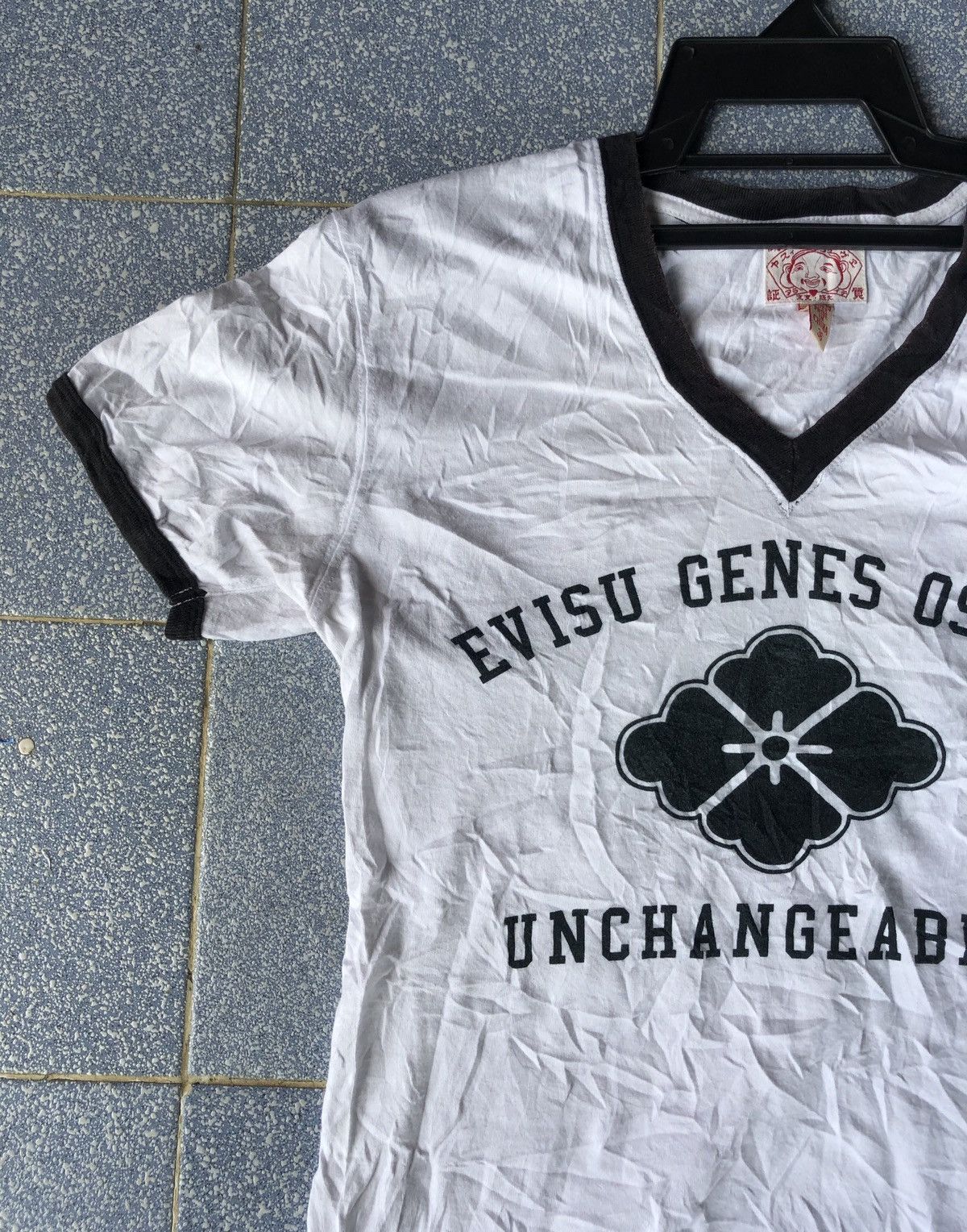 Evisu × Japanese Brand Ringer EVISU GENES OSAKA white tshirt Size US S / EU 44-46 / 1 - 4 Thumbnail
