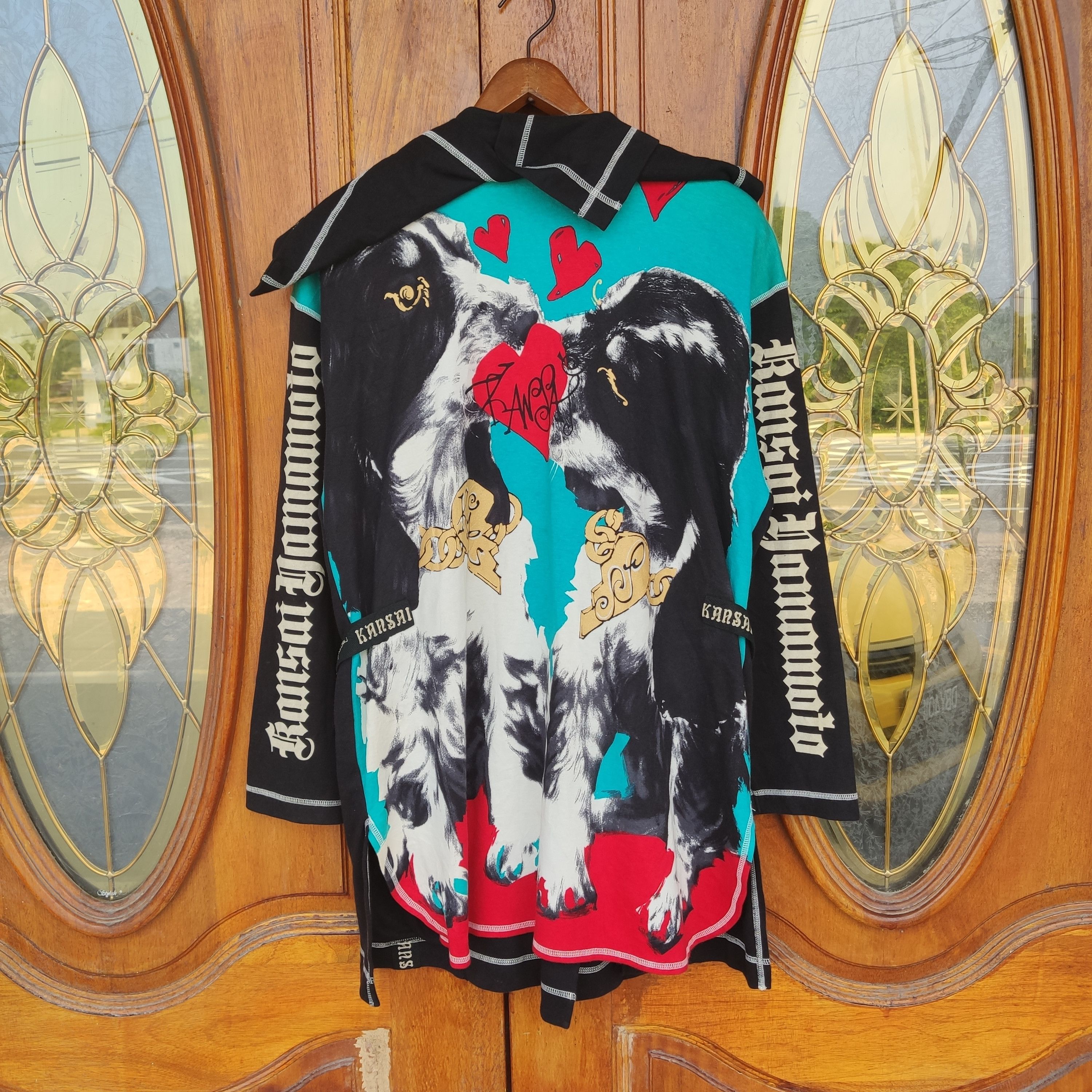 Japanese Brand × Kansai Yamamoto VINTAGE KANSAI YAMAMOTO SUPER RARE DESIGN JACKET Size US M / EU 48-50 / 2 - 1 Thumbnail
