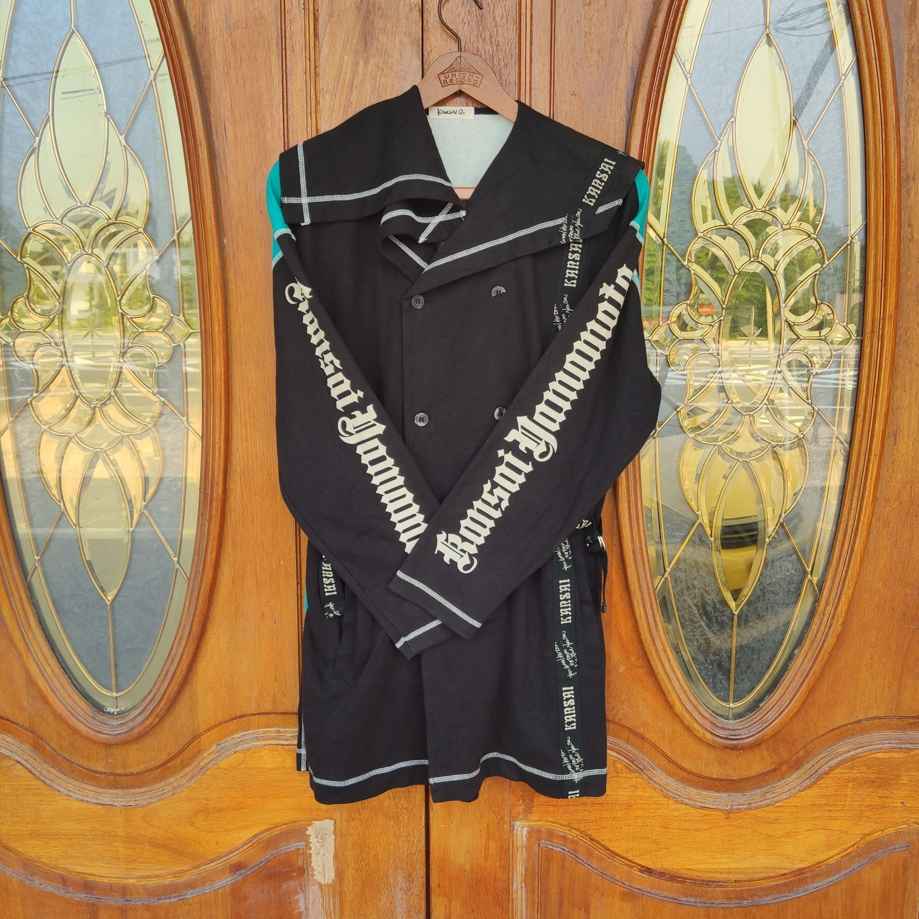 Japanese Brand × Kansai Yamamoto VINTAGE KANSAI YAMAMOTO SUPER RARE DESIGN JACKET Size US M / EU 48-50 / 2 - 2 Thumbnail
