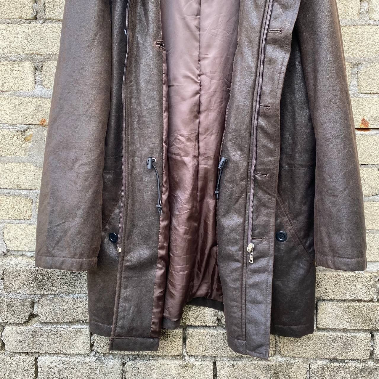 Comme Ca Ism Vintage comme ca ism faux leather fur trim jacket Size US XL / EU 56 / 4 - 8 Thumbnail