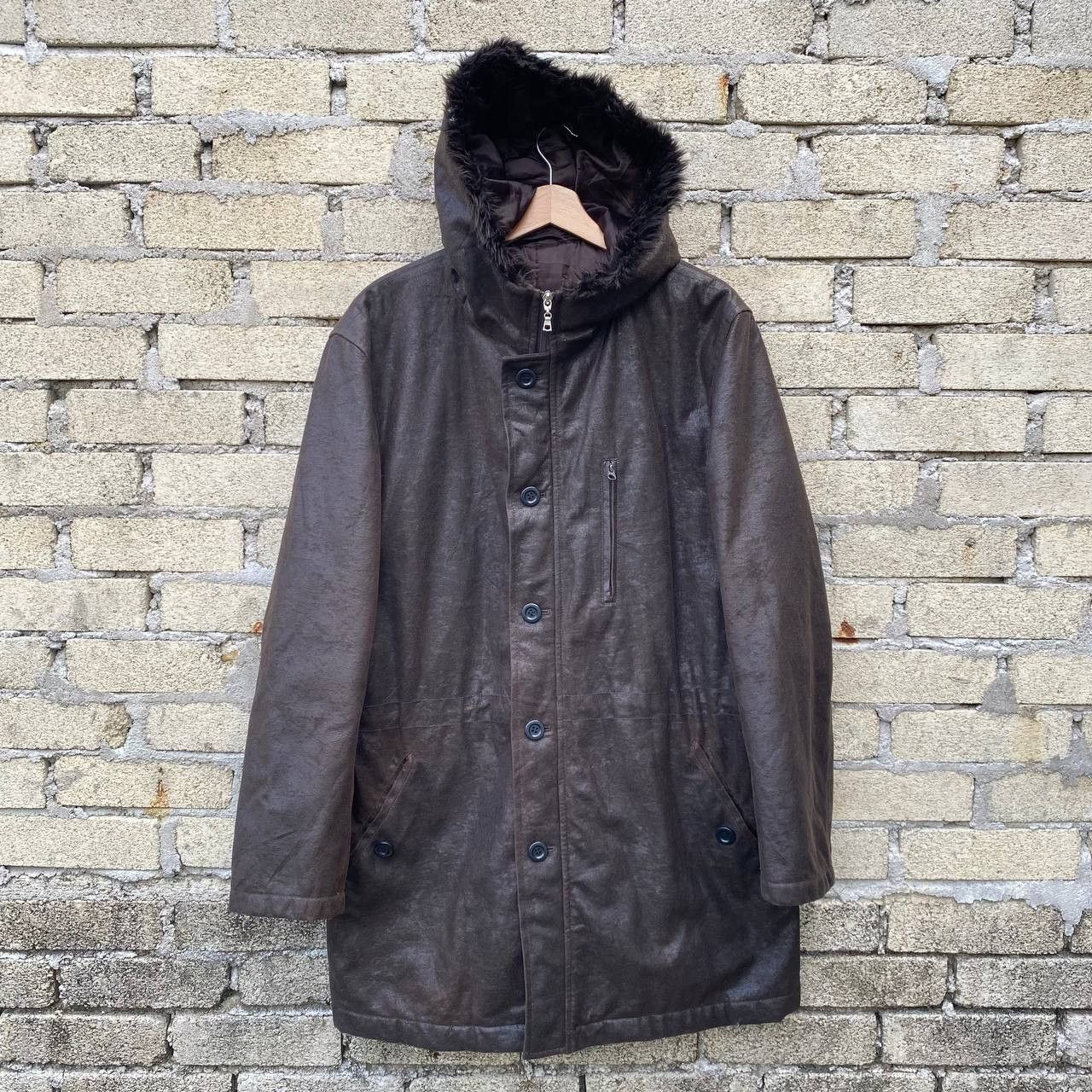 Comme Ca Ism Vintage comme ca ism faux leather fur trim jacket Size US XL / EU 56 / 4 - 3 Thumbnail
