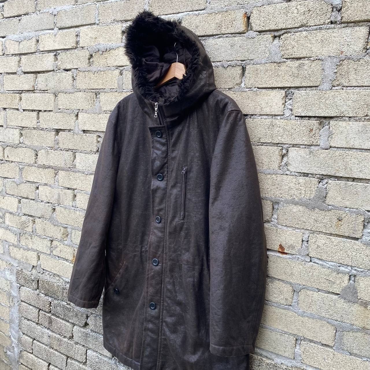 Comme Ca Ism Vintage comme ca ism faux leather fur trim jacket Size US XL / EU 56 / 4 - 1 Thumbnail