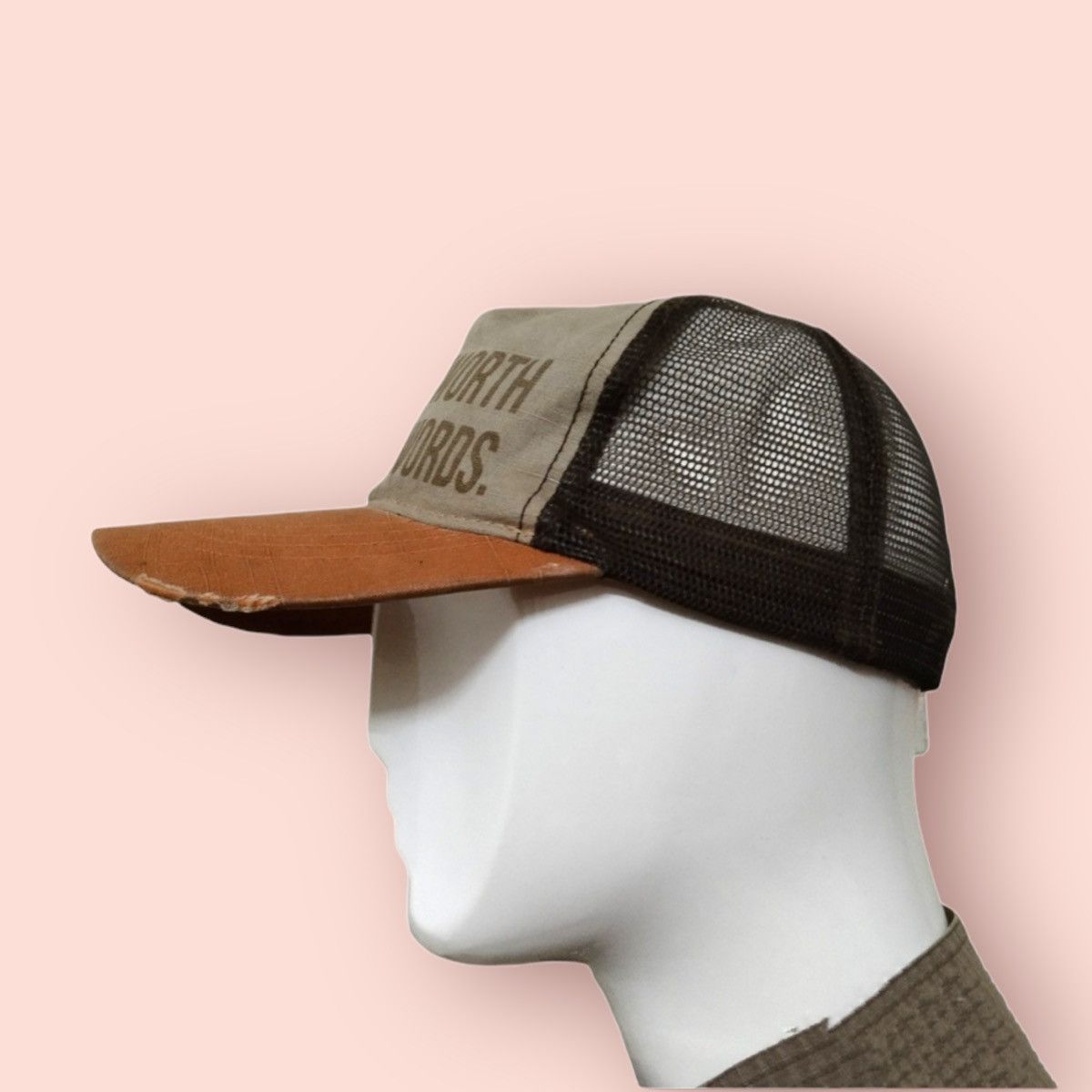 Japanese Brand 🔥DISTRESSED🔥 VINTAGE KAPITAL INSPIRED TRUCKER SNAPBACK Size ONE SIZE - 2 Thumbnail