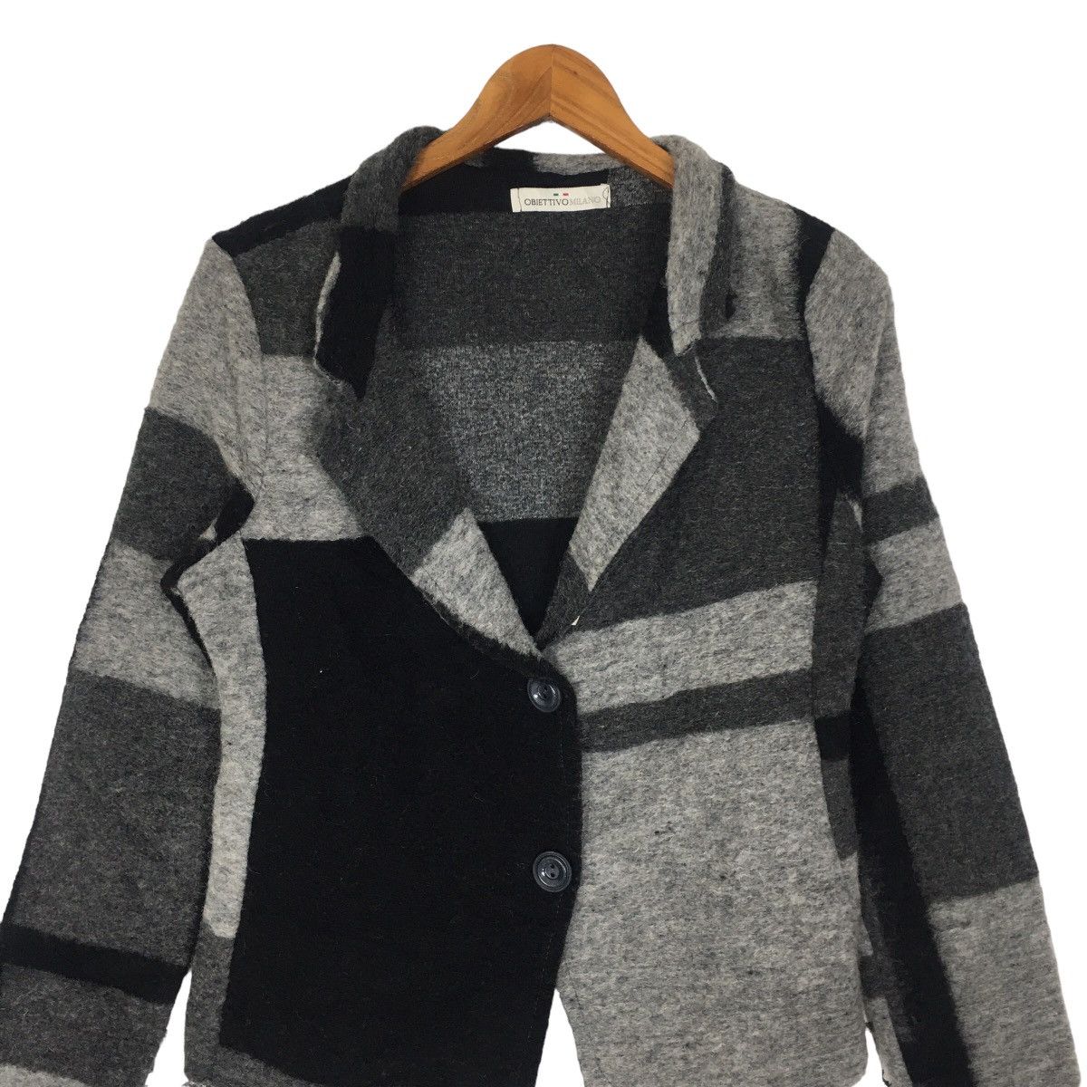 Japanese Brand OBIETTIVO MILANO blezer / women Size XS / US 0-2 / IT 36-38 - 2 Thumbnail