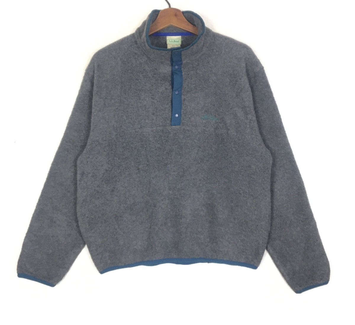 LLBEAN flecee half zipper jacket