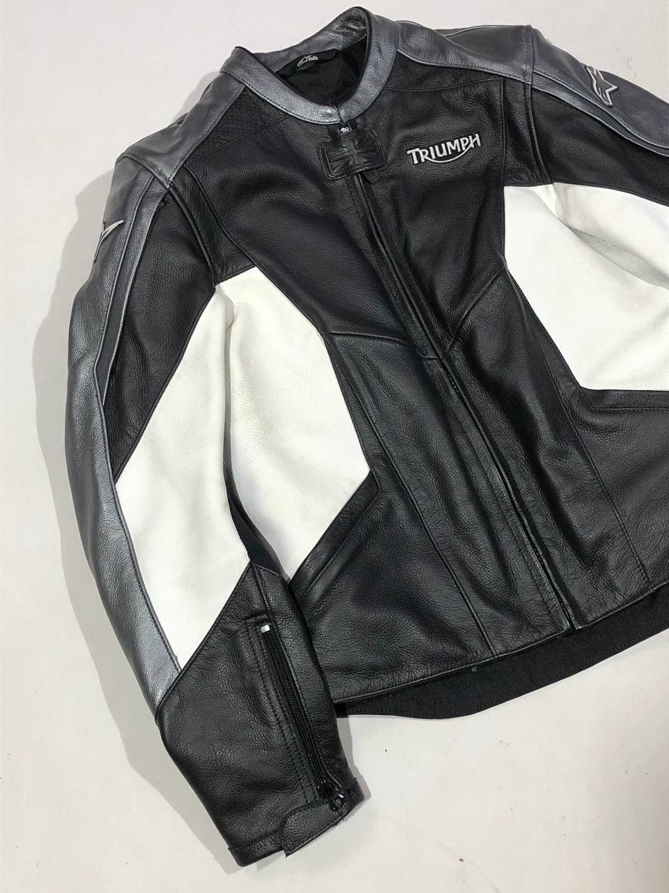 Other Alpinestars Triumph Leather Moto Racing Jacket Size US XS / EU 42 / 0 - 5 Thumbnail