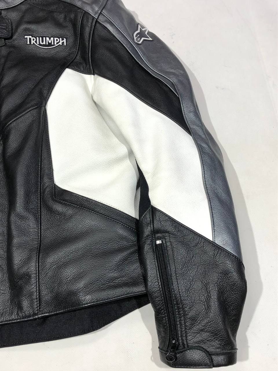 Other Alpinestars Triumph Leather Moto Racing Jacket Size US XS / EU 42 / 0 - 11 Thumbnail