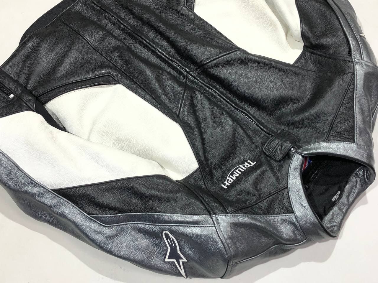 Other Alpinestars Triumph Leather Moto Racing Jacket Size US XS / EU 42 / 0 - 3 Thumbnail