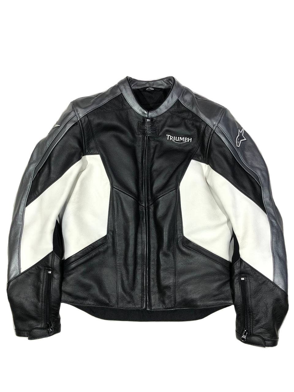 Other Alpinestars Triumph Leather Moto Racing Jacket Size US XS / EU 42 / 0 - 1 Thumbnail